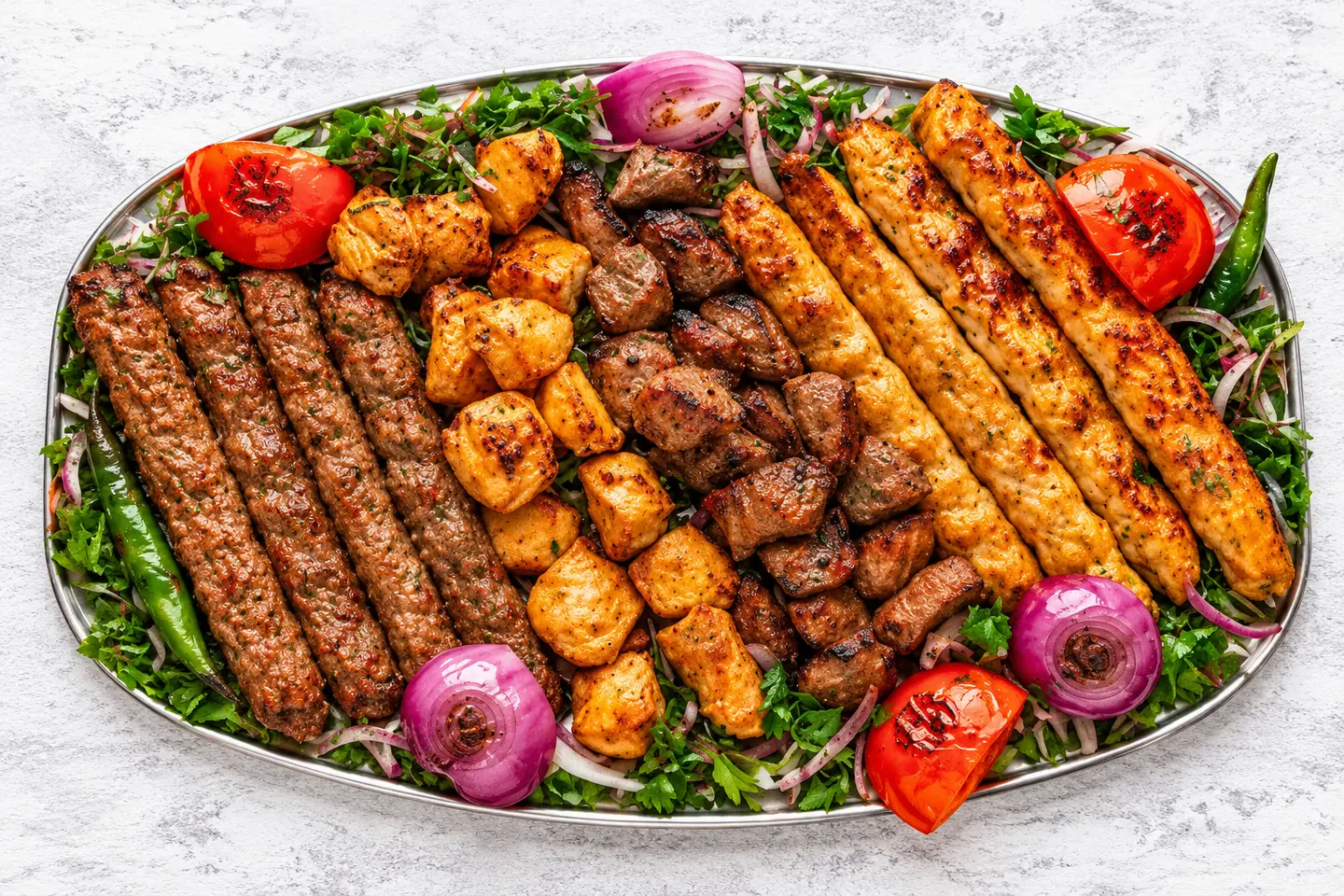 Mixed Grill 16 Skewers
