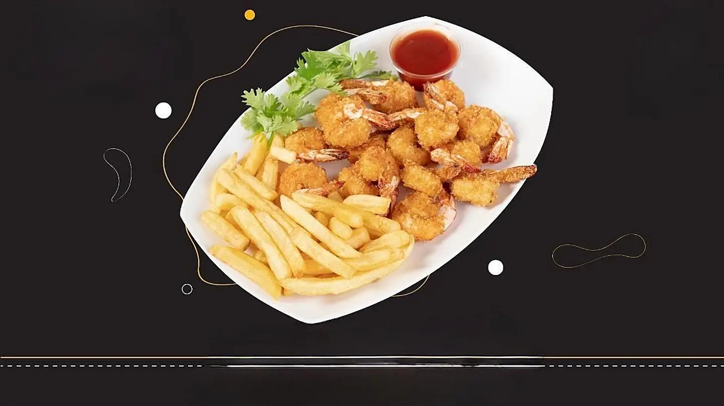 بروستد روبيان