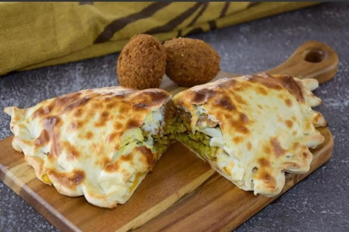فطيرة فلافل