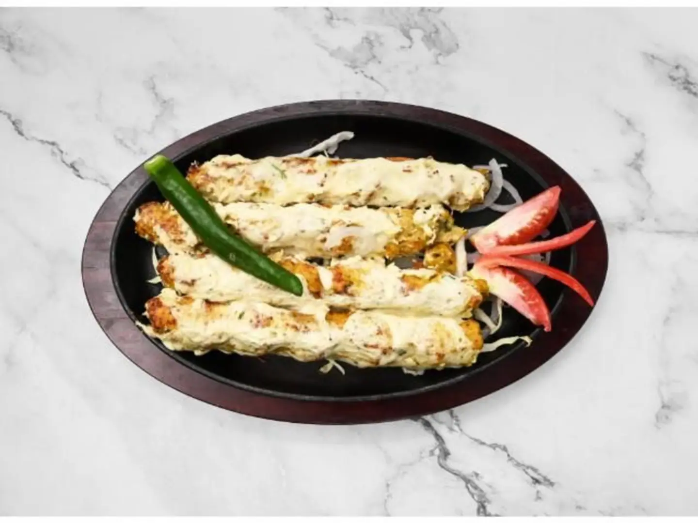 دجاج ريشمي كباب