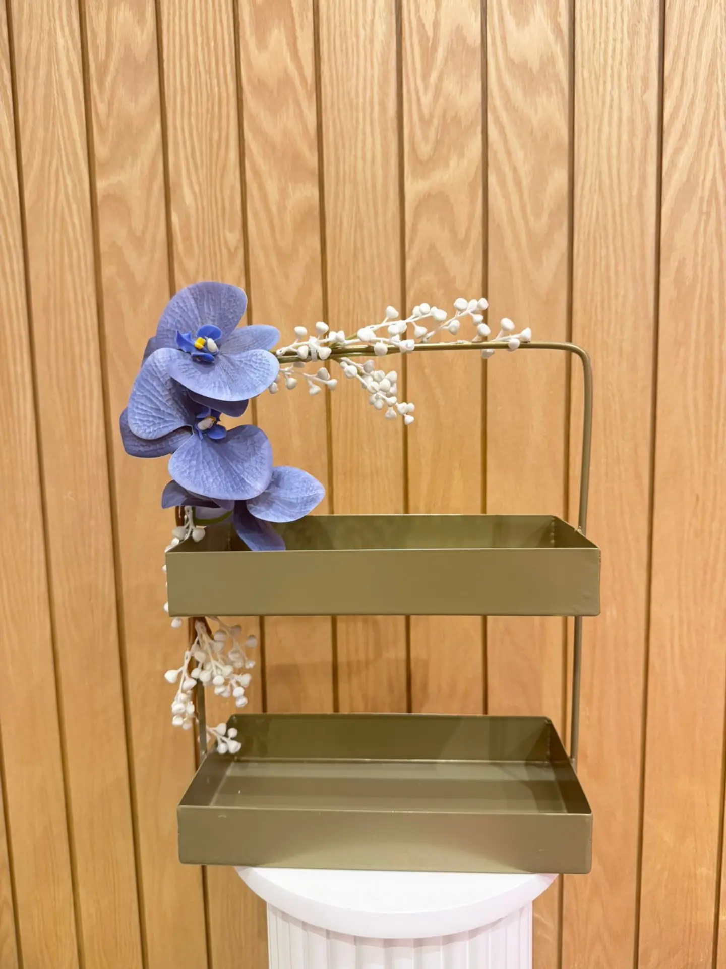 Square Ramadan Hospitality Stand   Royal Blue