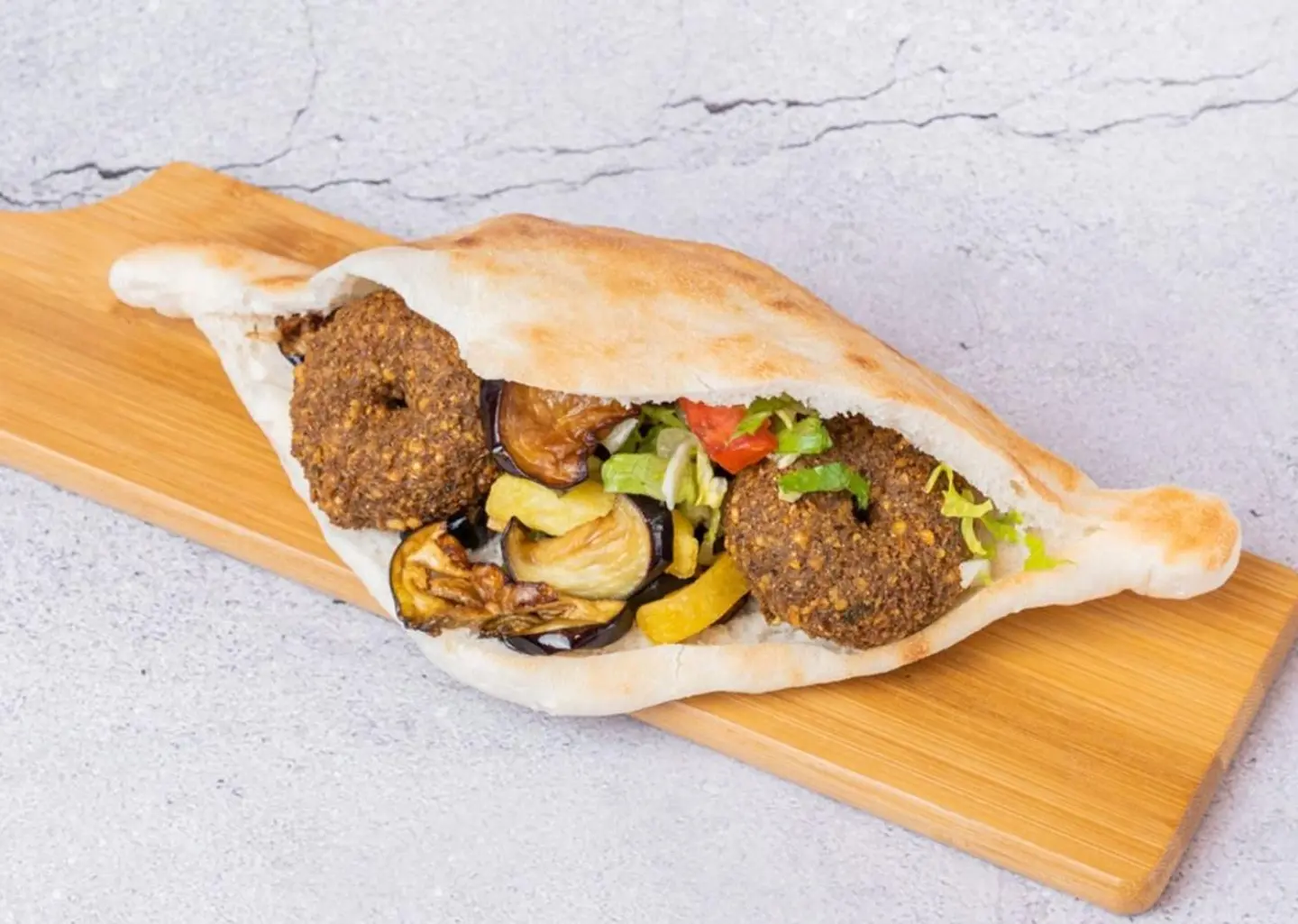 Falafel In Iraqi Bread