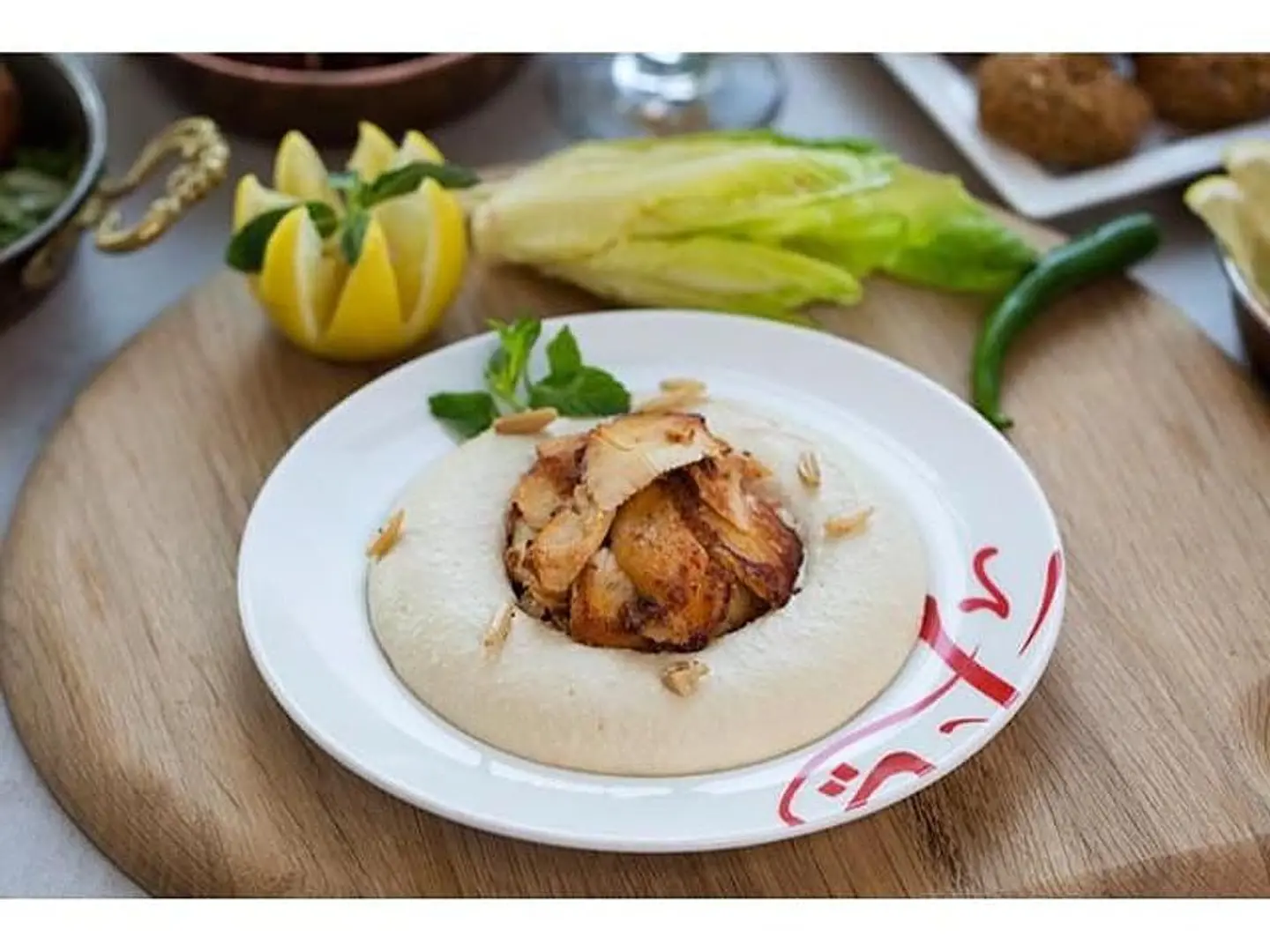Hummus Shawarma Platter