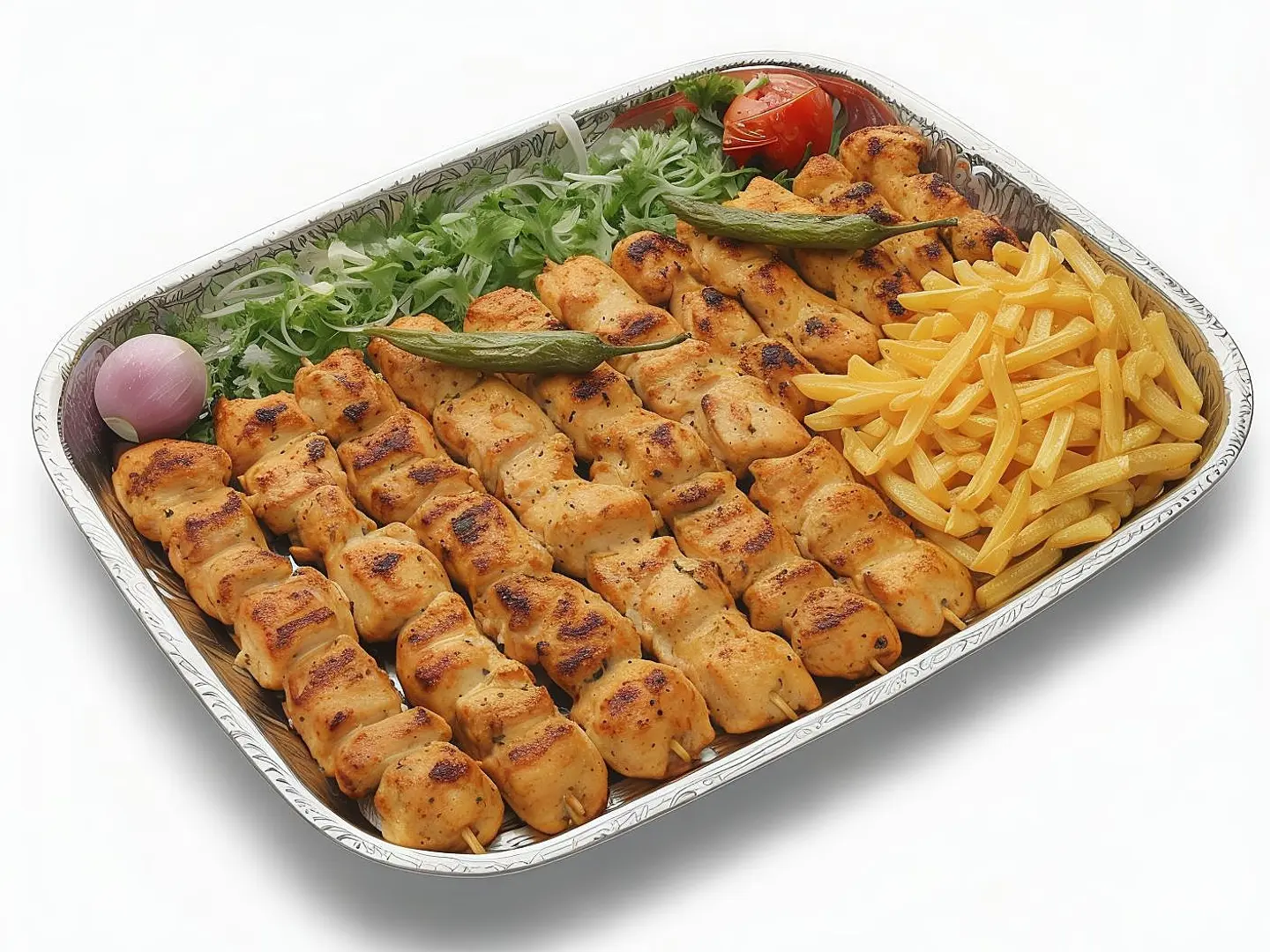 كباب دجاج كبير