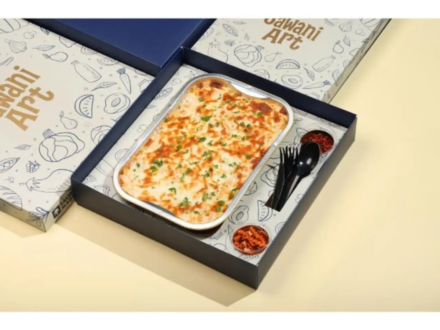 Béchamel Pasta Large