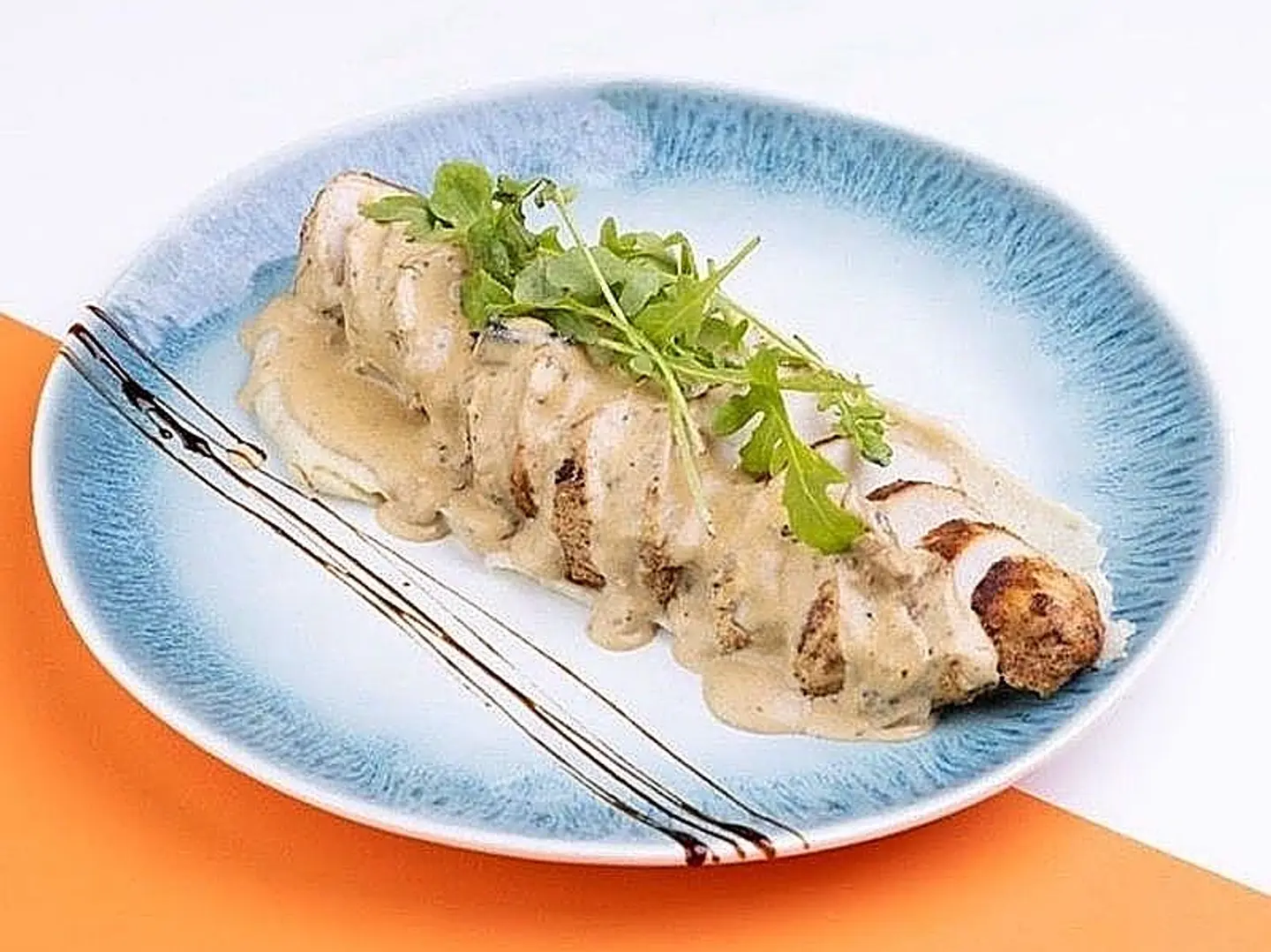 صدر دجاج مدخن