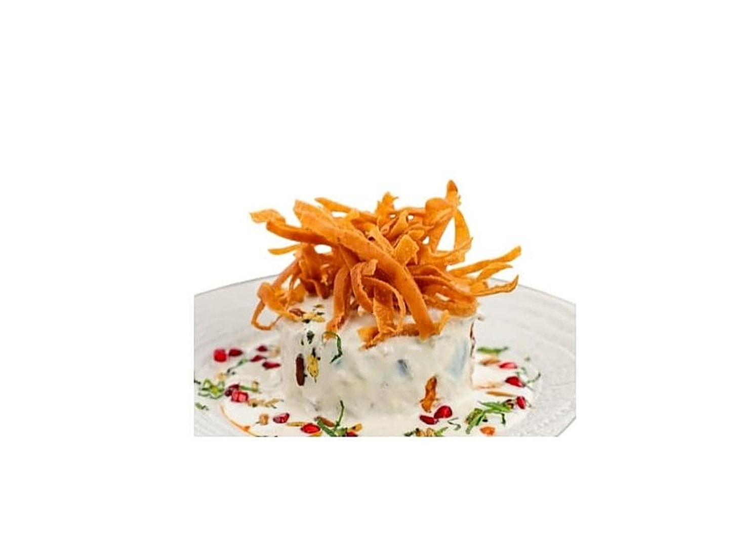 فتة البطاطس والباذنجان