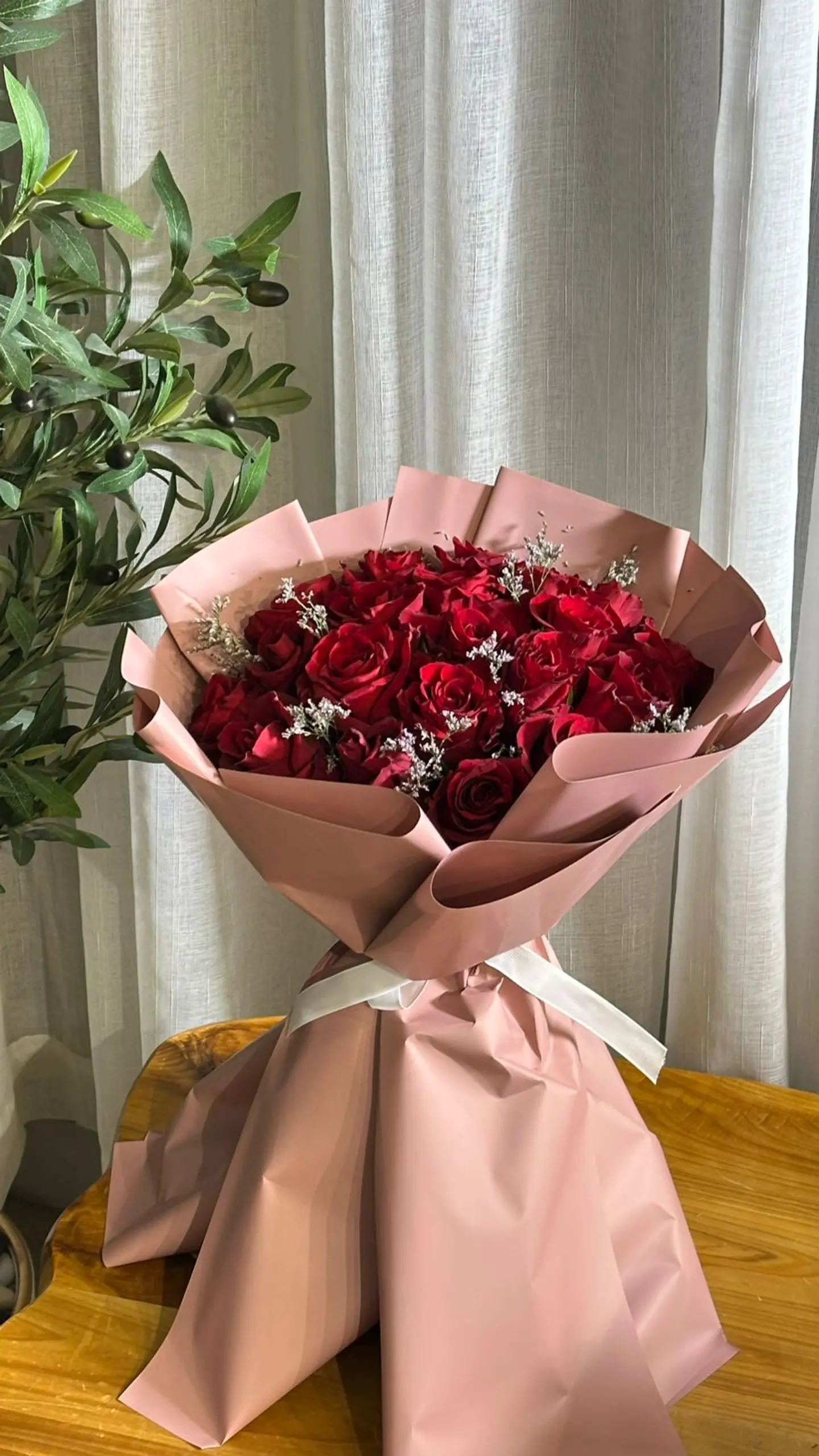 باقة ورد أحمر 01