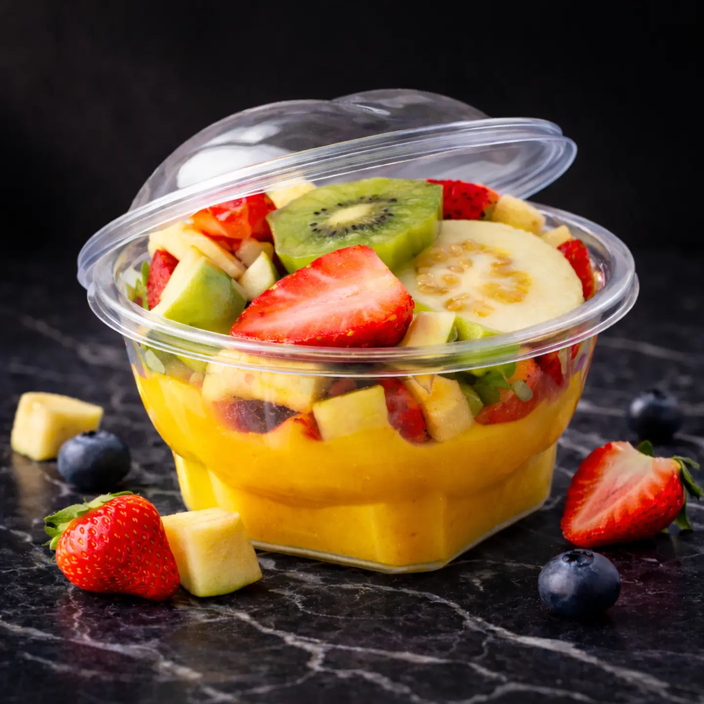 Mango Fruit Salad Bowl
