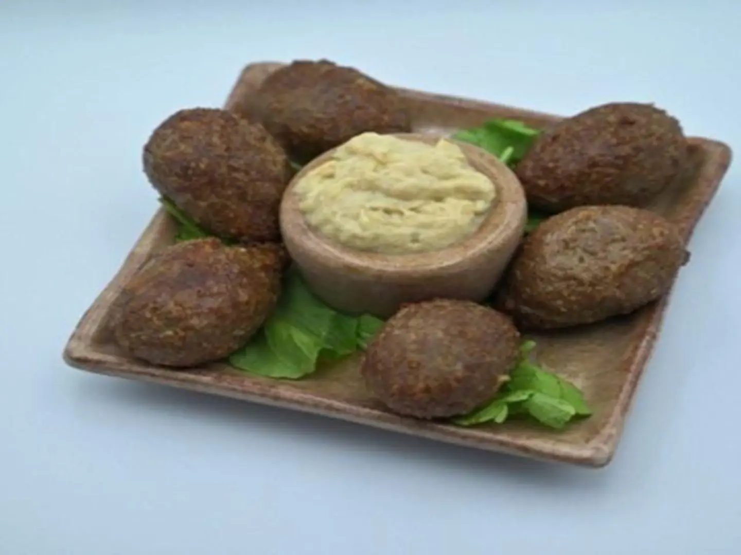 Kobeba Stuffed With Pine Nuts &Served With Babaghanoug Dip
