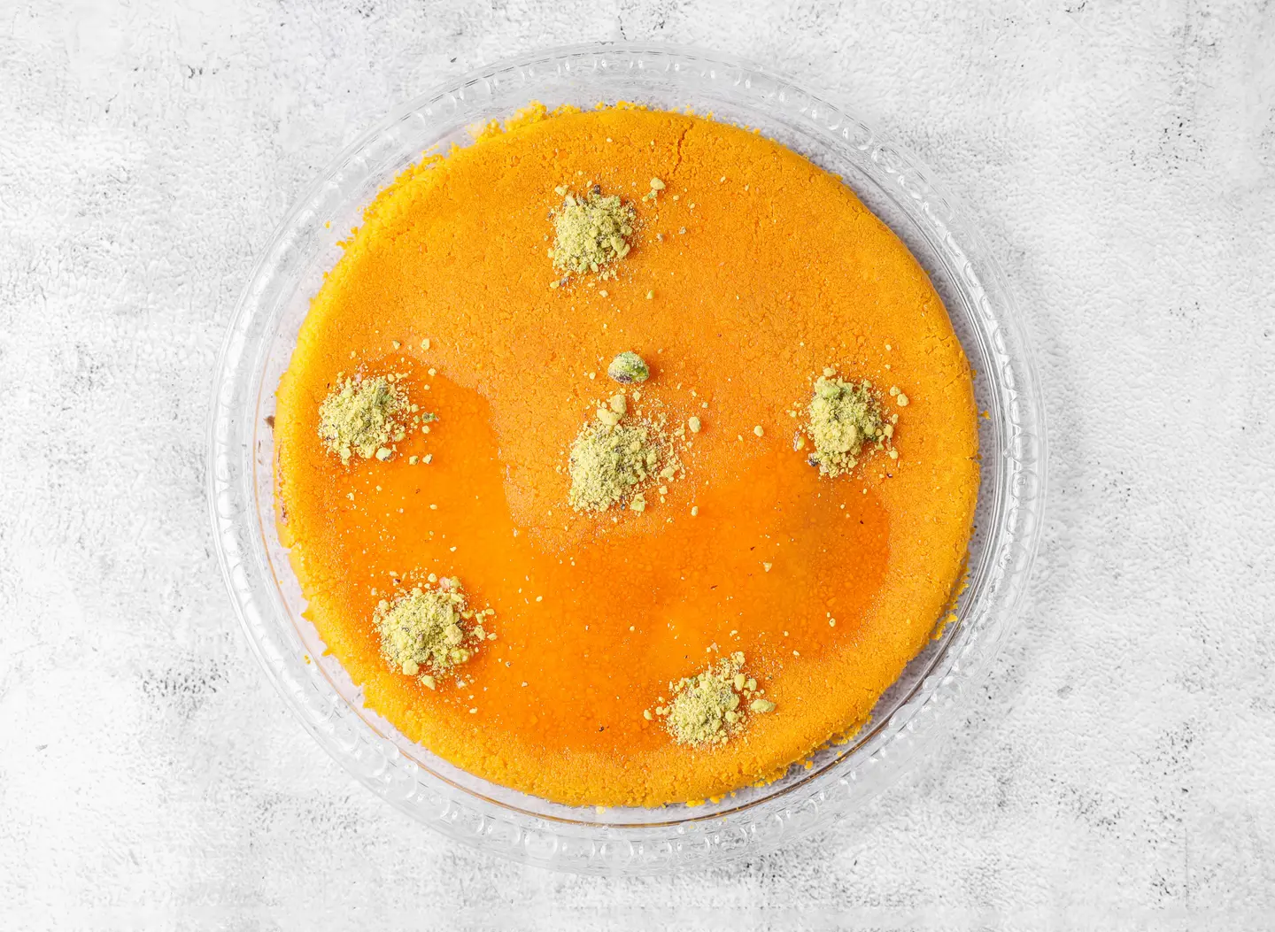 كنافة ناعمة بالقشطة والفستق نابلسية