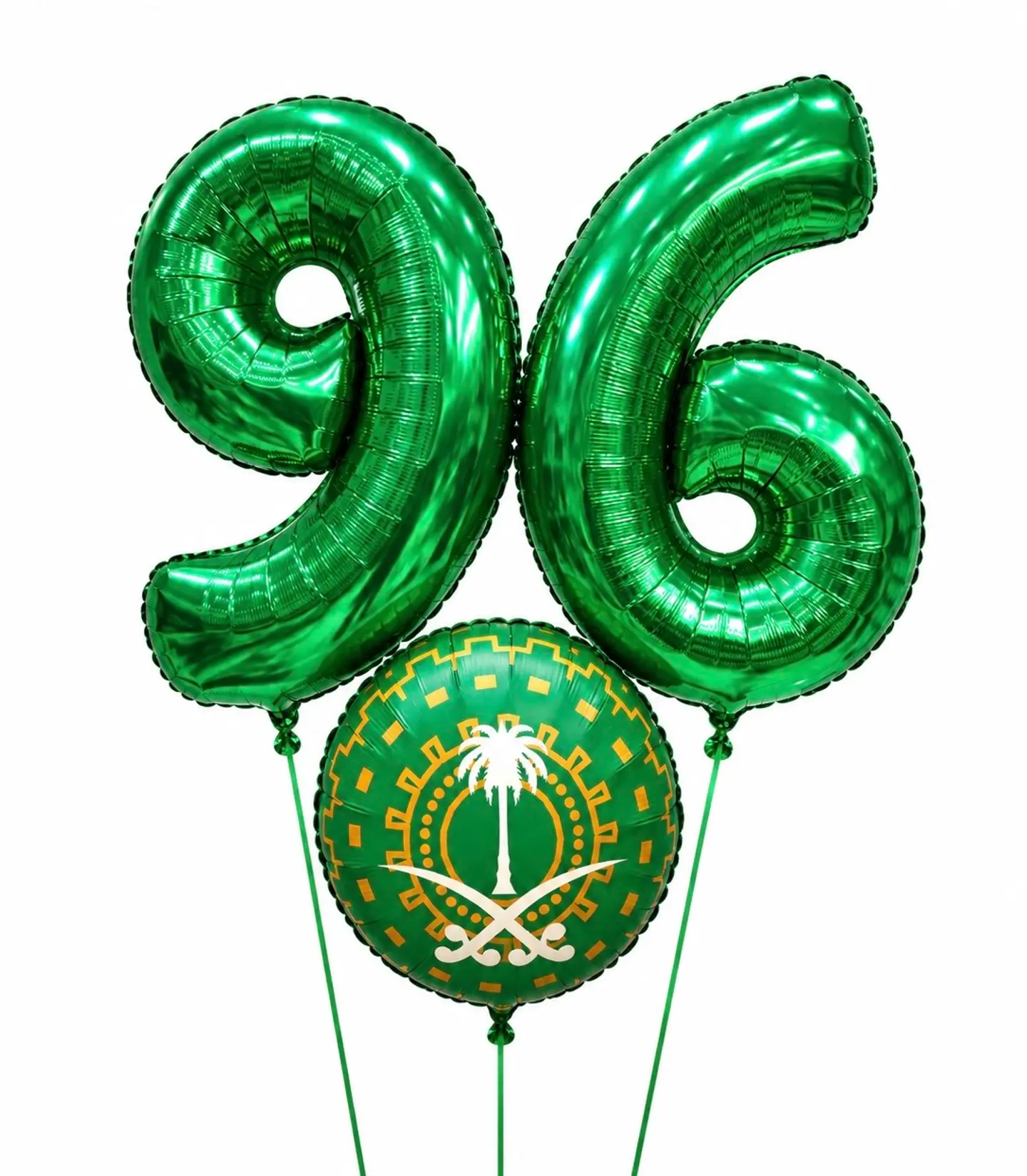 Helium Balloon 96 With A National Balloon