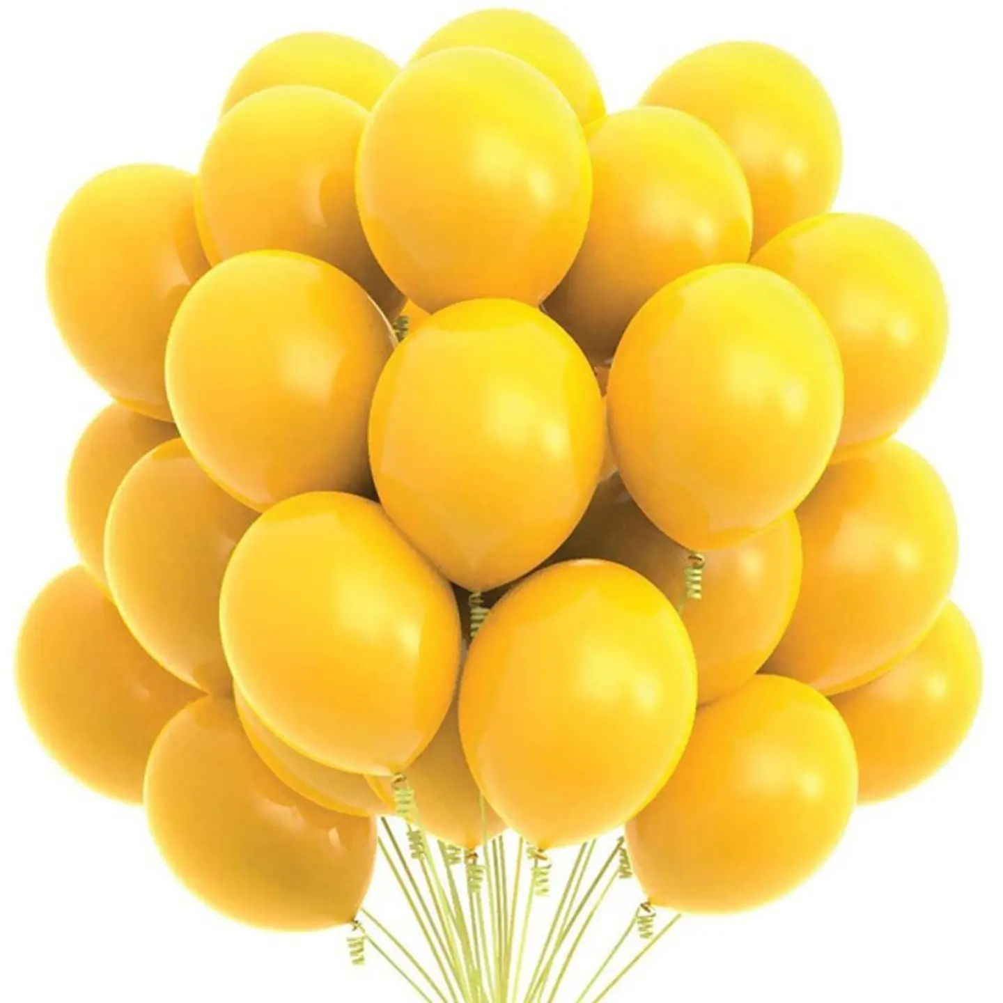 20 بالون اصفر