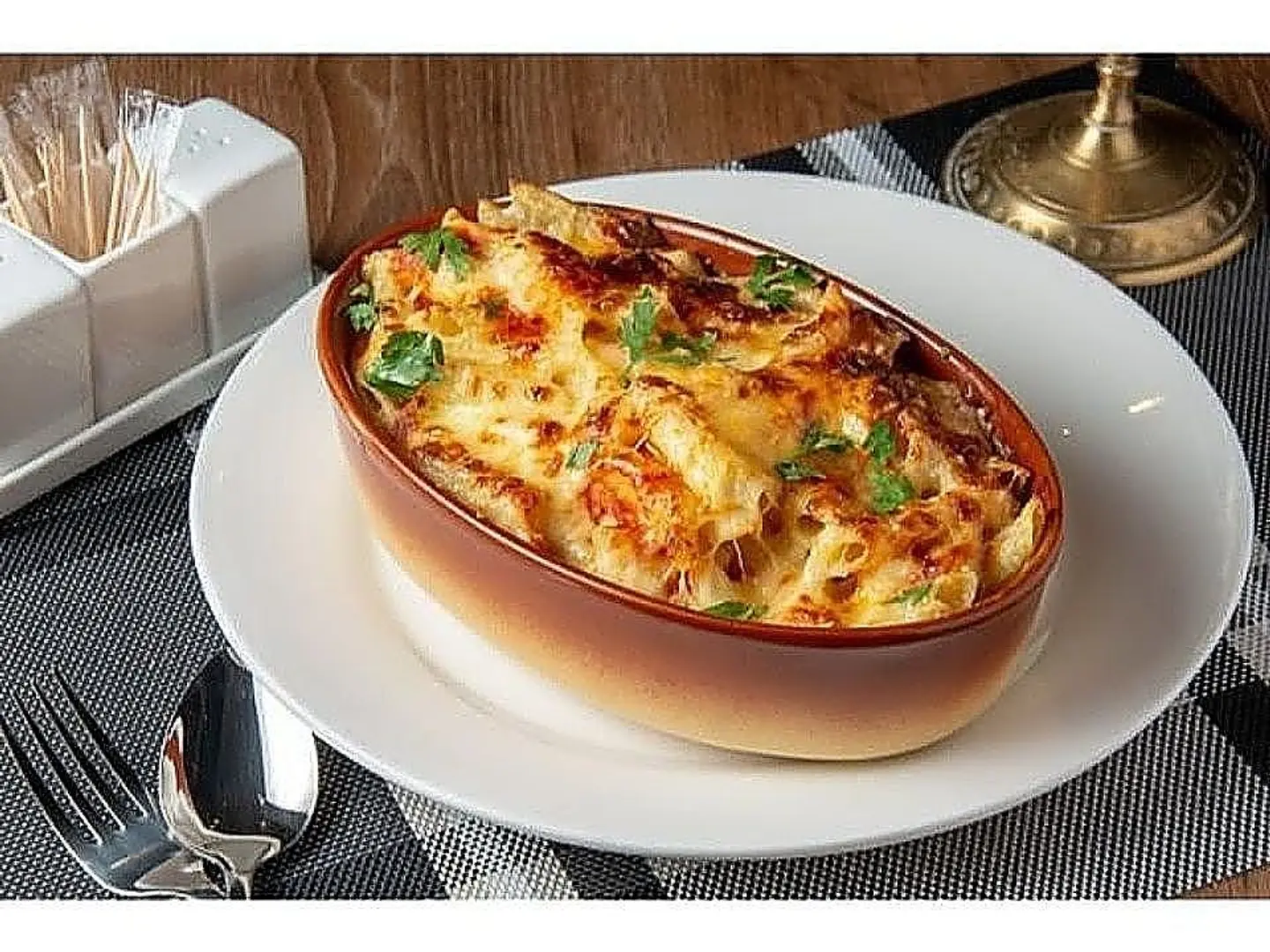 Macaroni And Bechamel Tagine