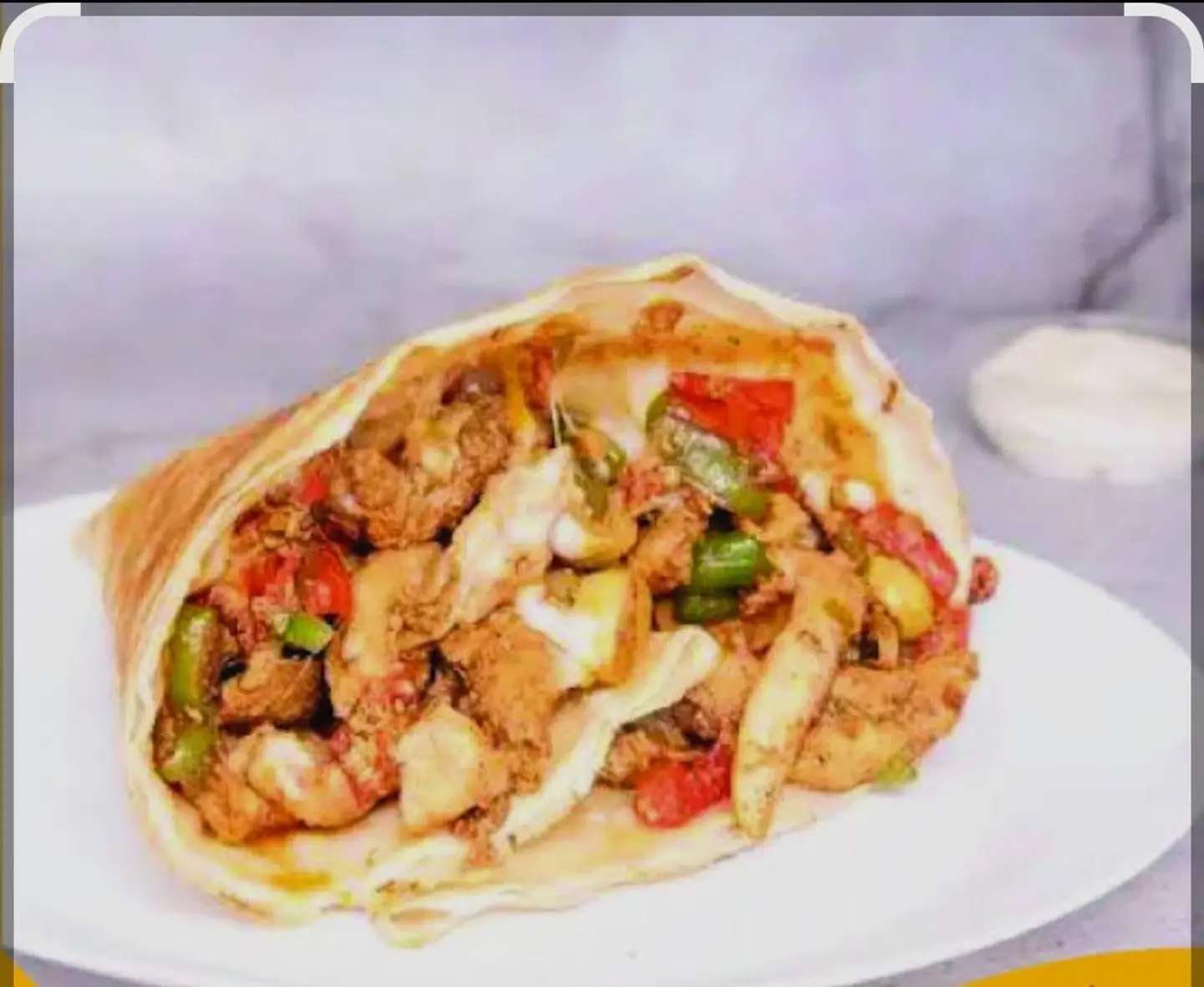 Chicken Fajita Crepe