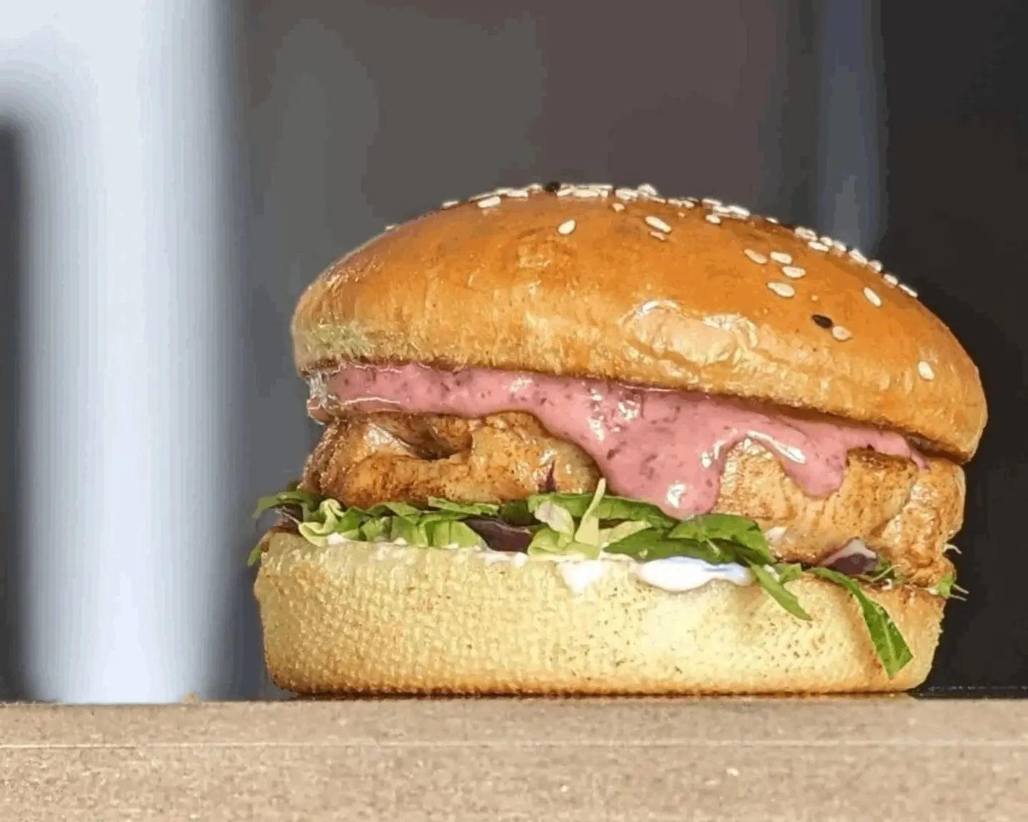 Grilled Chicken Burger Meal