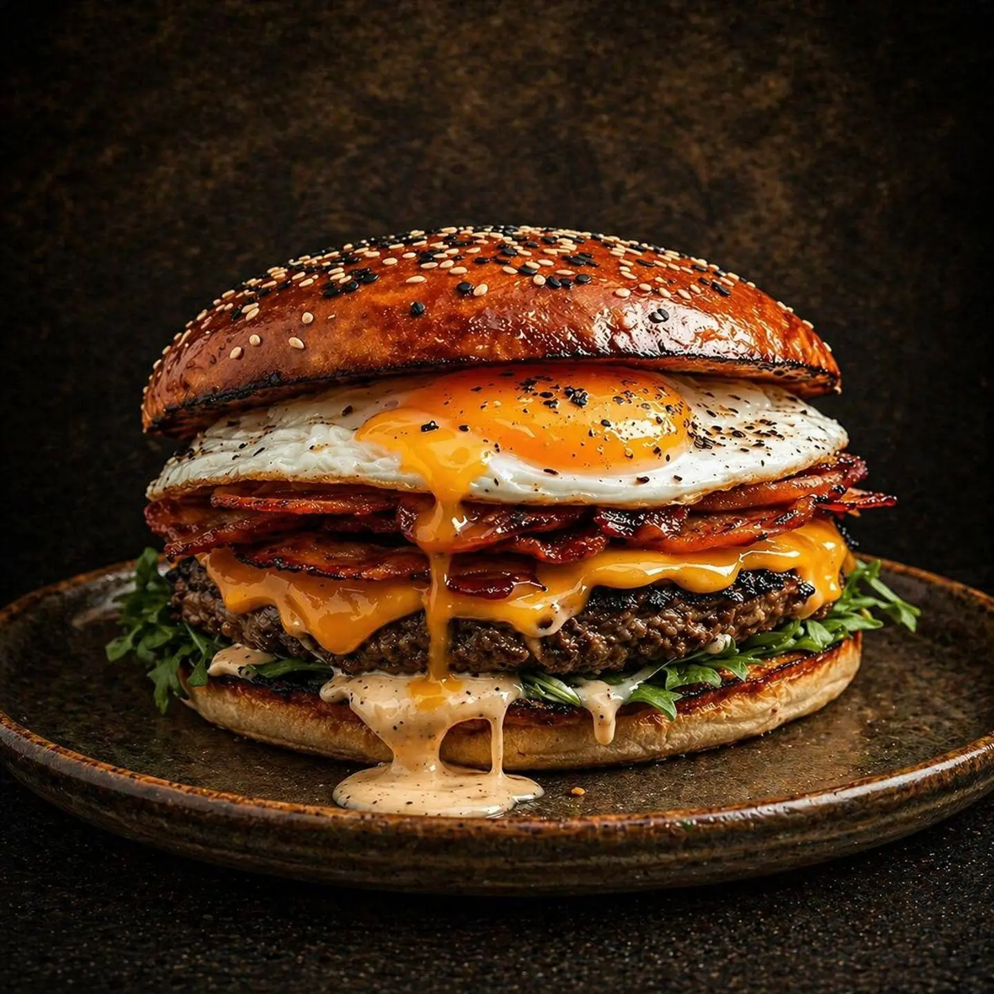 Sunrise Cheeseburger