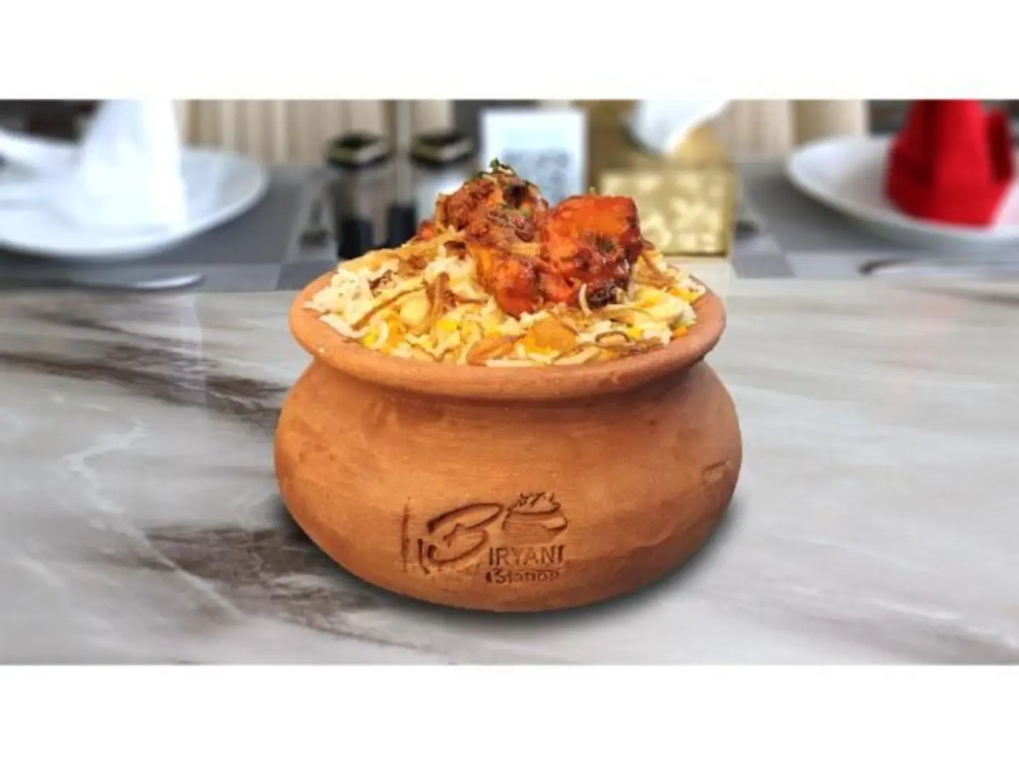 برياني دجاج تندوري مع ماتكا كبير