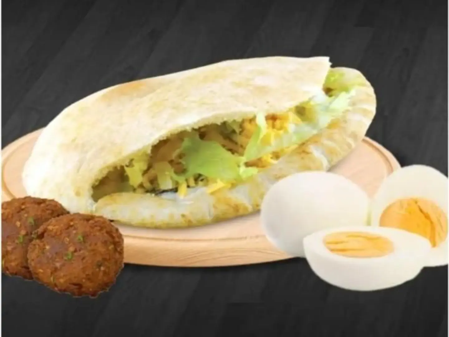 Falafel With Egg