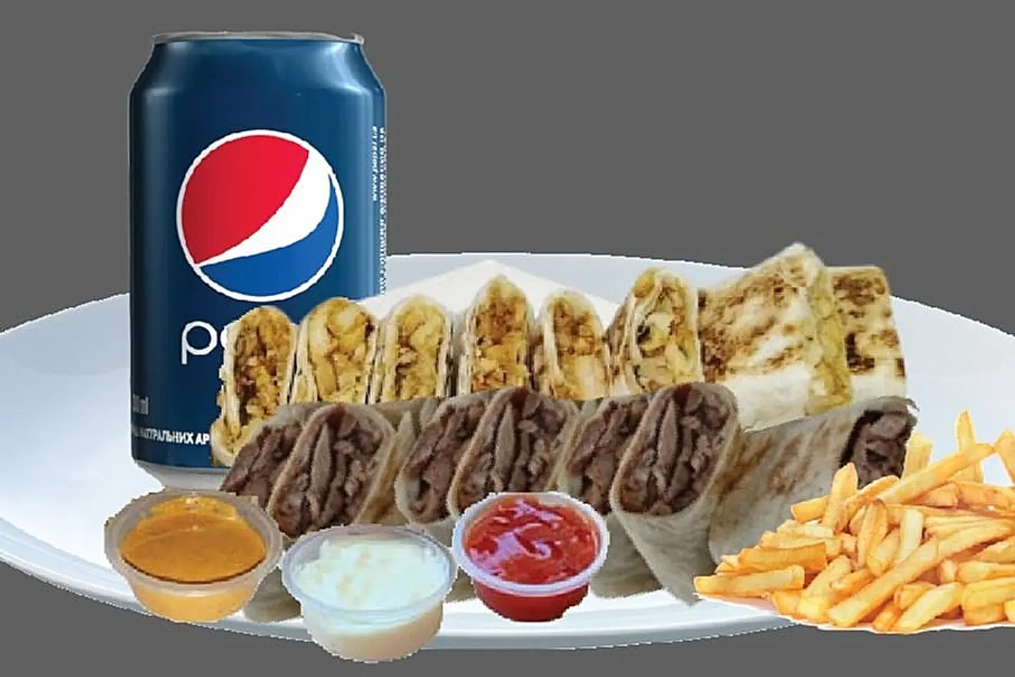 Large Arabic Mix / Free Drink