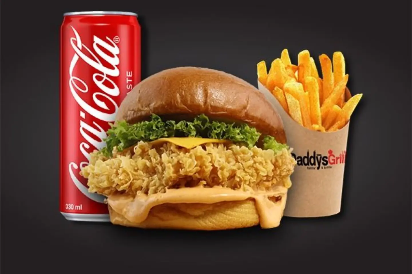 Crispy Chicken Burger Meal