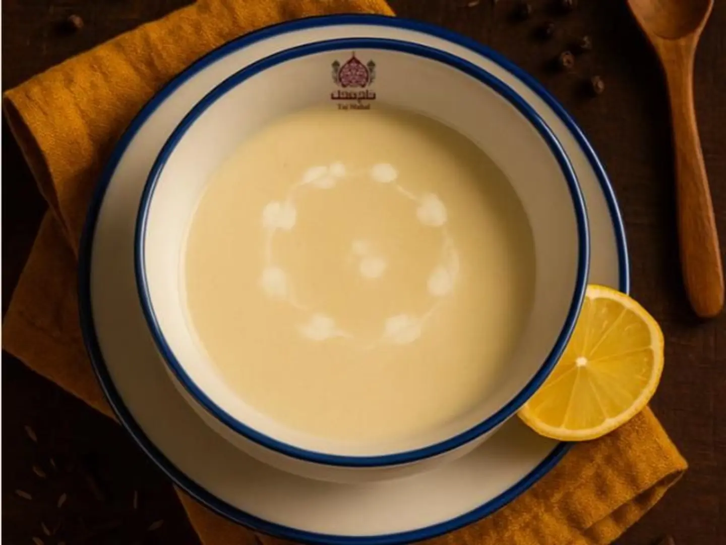 شوربة كريمة الدجاج