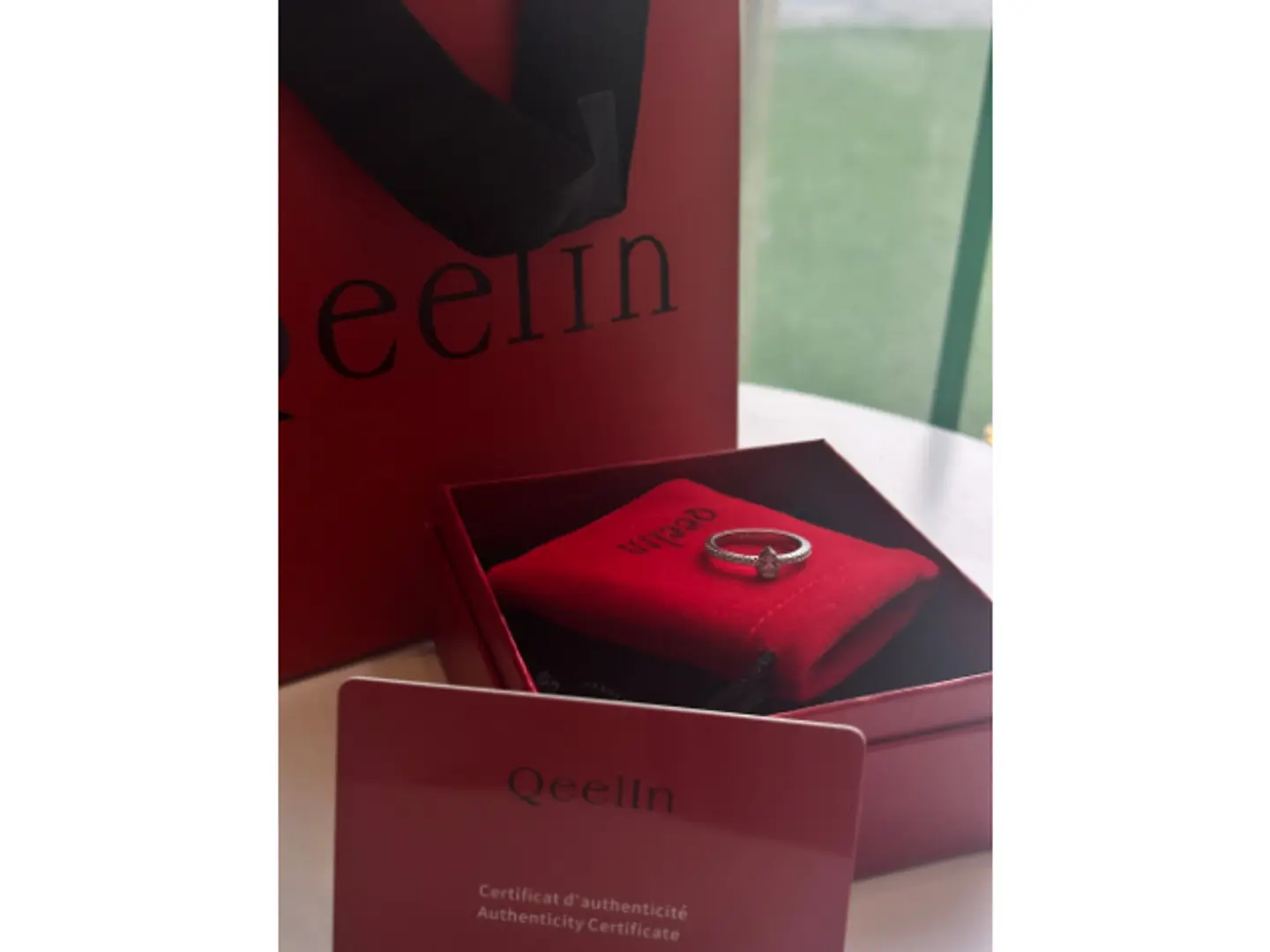 Qeelin Silver Ring