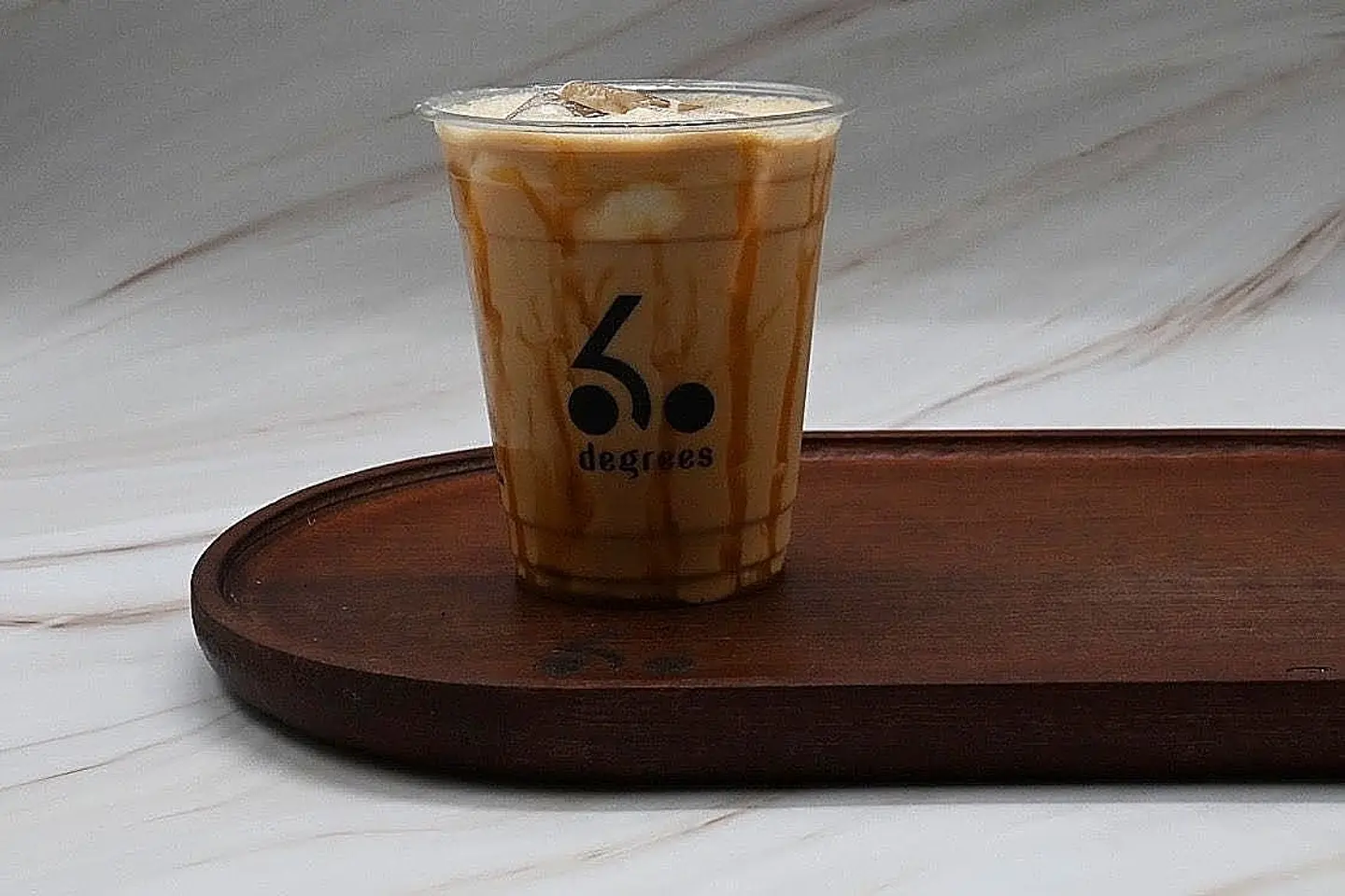 Iced Salted Caramel Latte