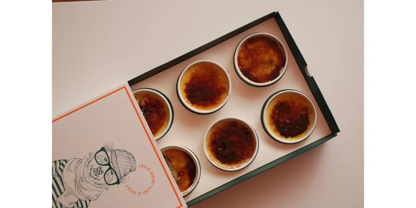 Flake Salt Crème Brulee