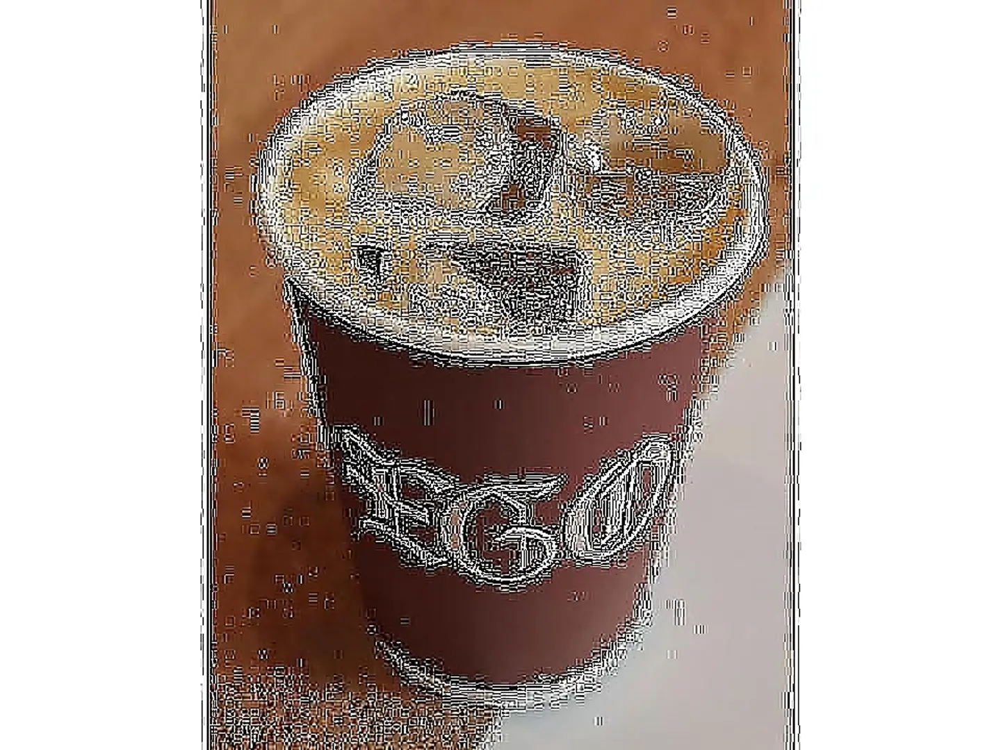 Iced Cortado