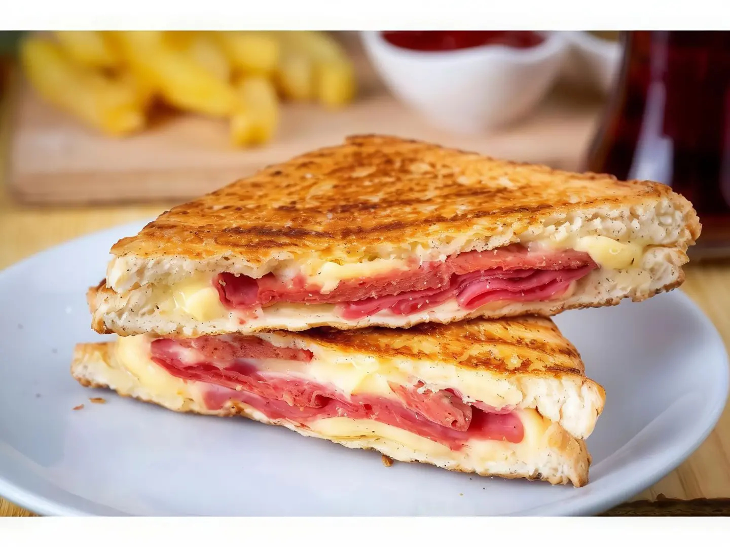 Omelette With Salami