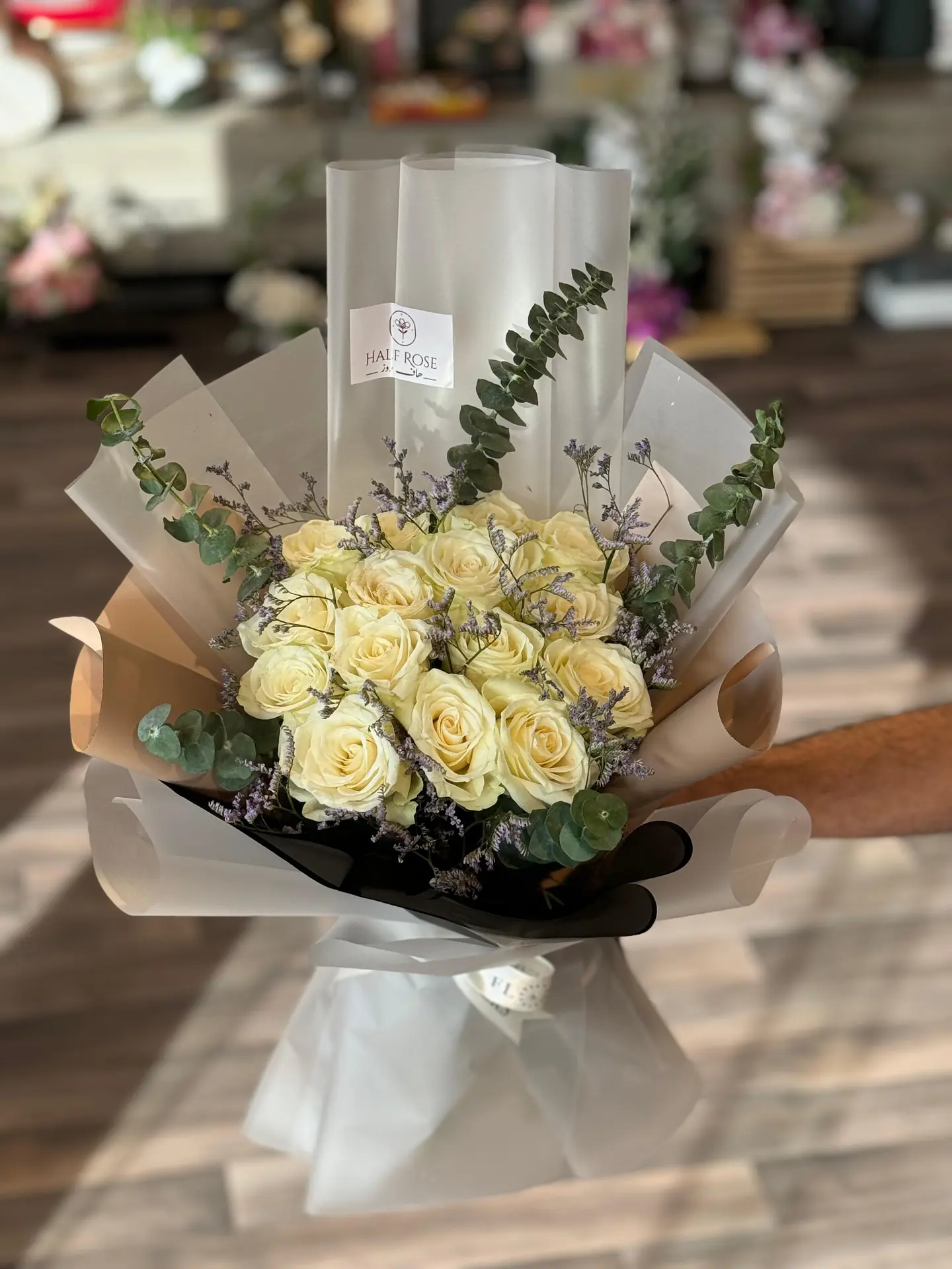 The Purity Of White Roses