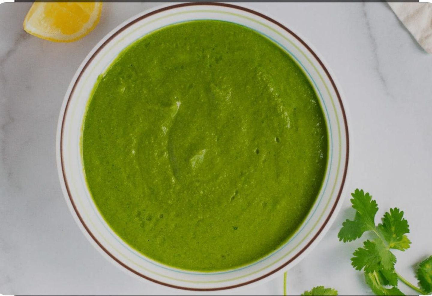 Mild Green Chutney Sauce