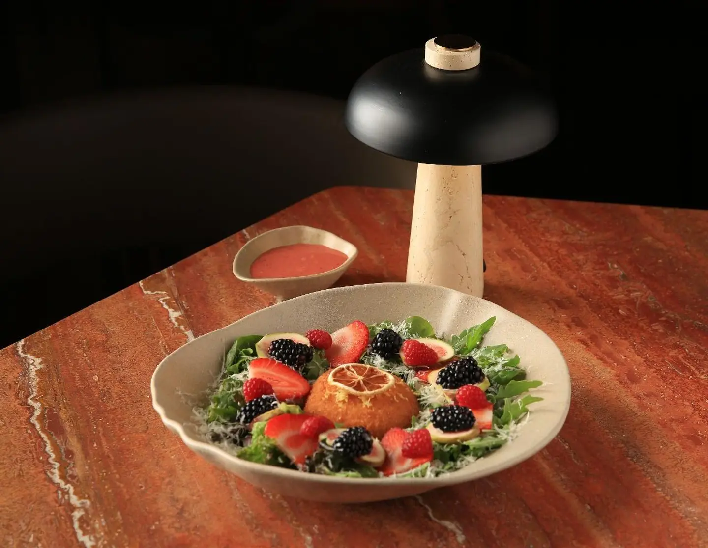 Berry Fried Salad