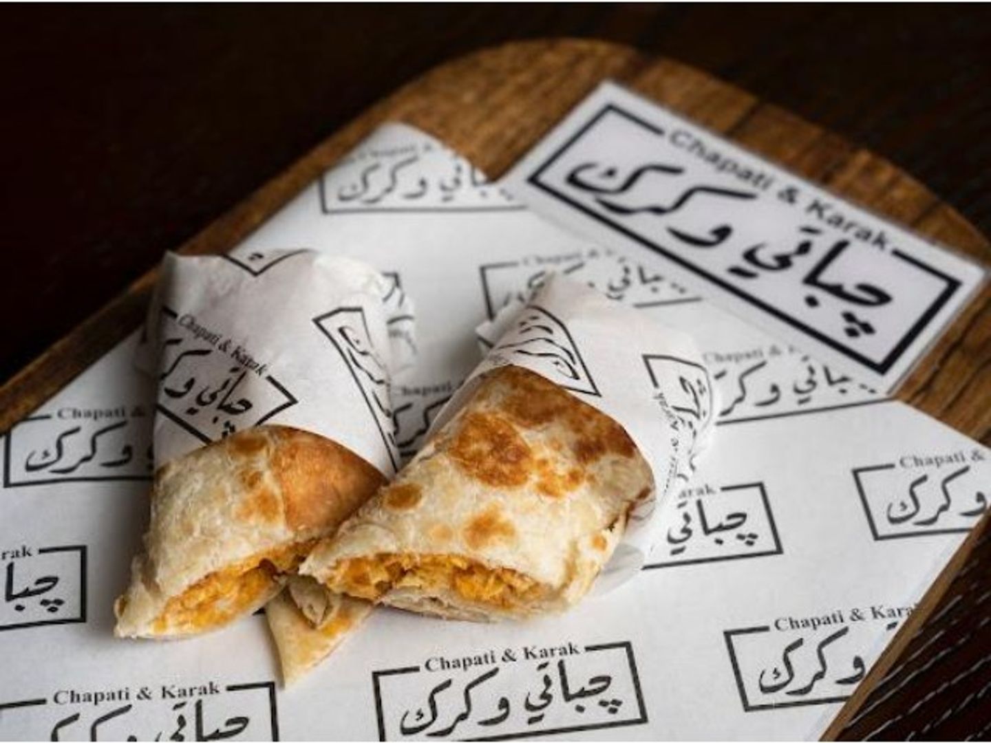 Chips With Cheese Chapati