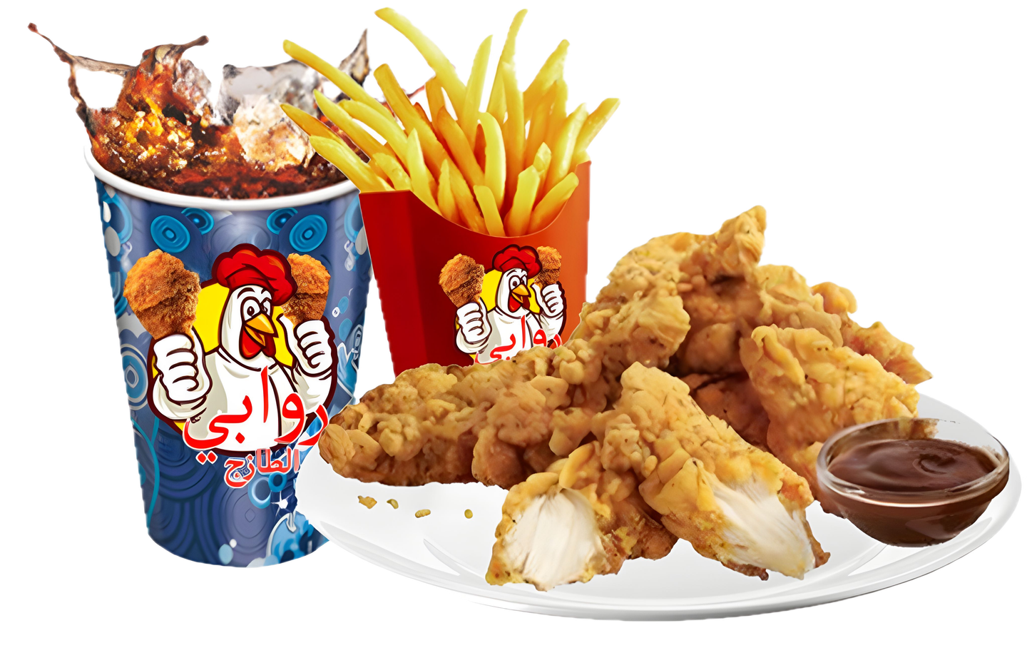 وجبة ستربس الدجاج