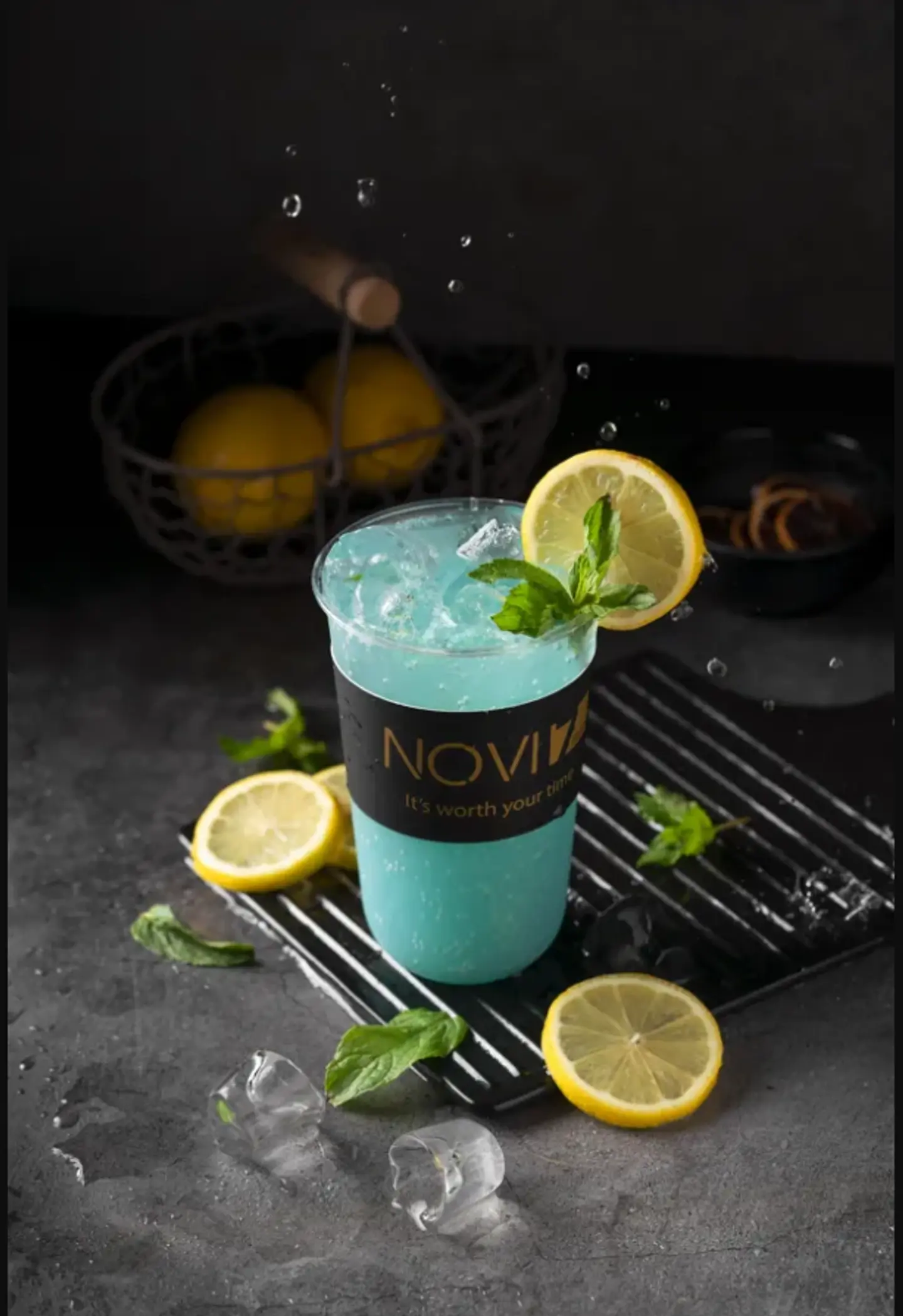 Blue Ocean Mojito