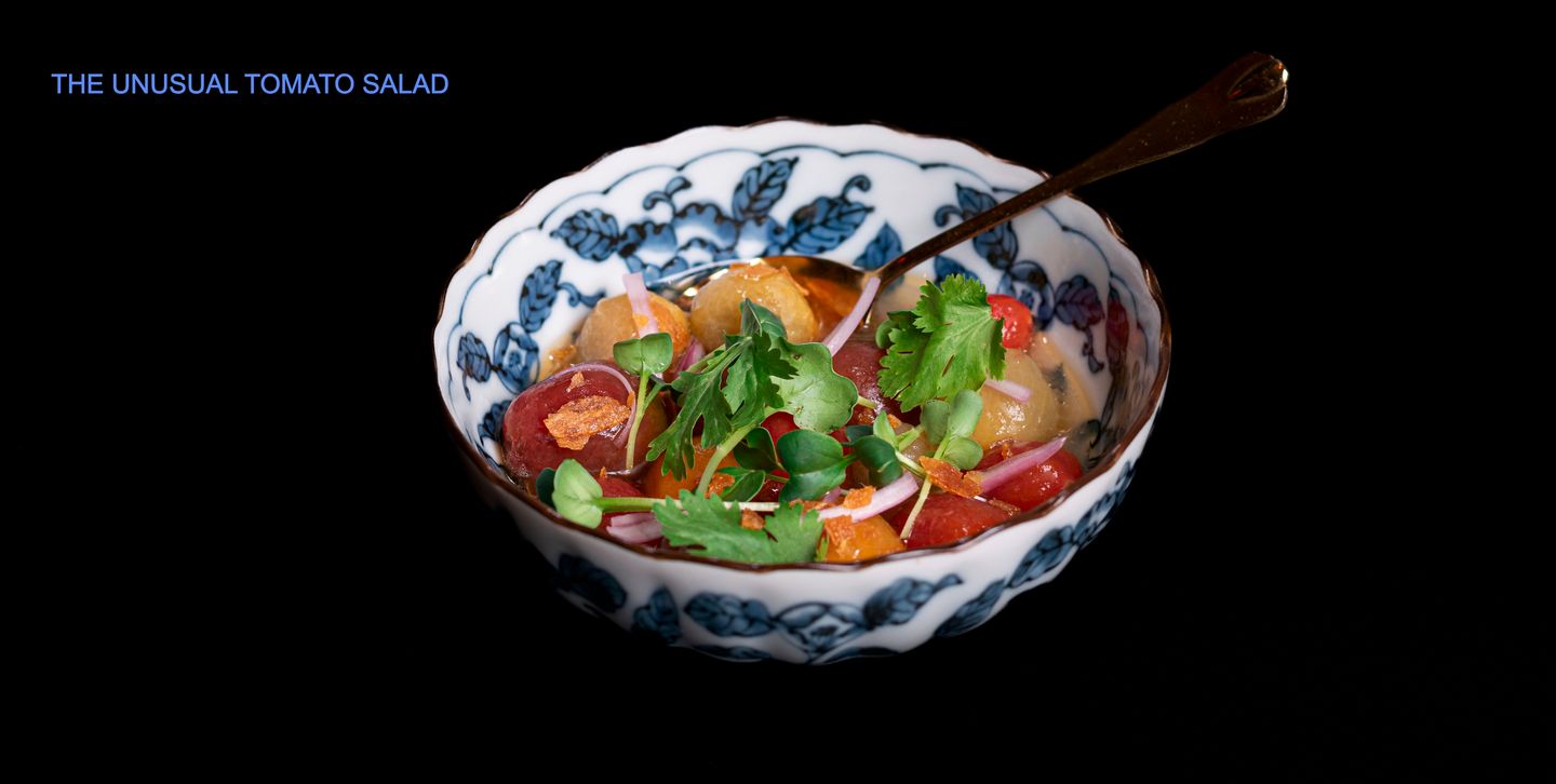 The Unusual Tomato Salad