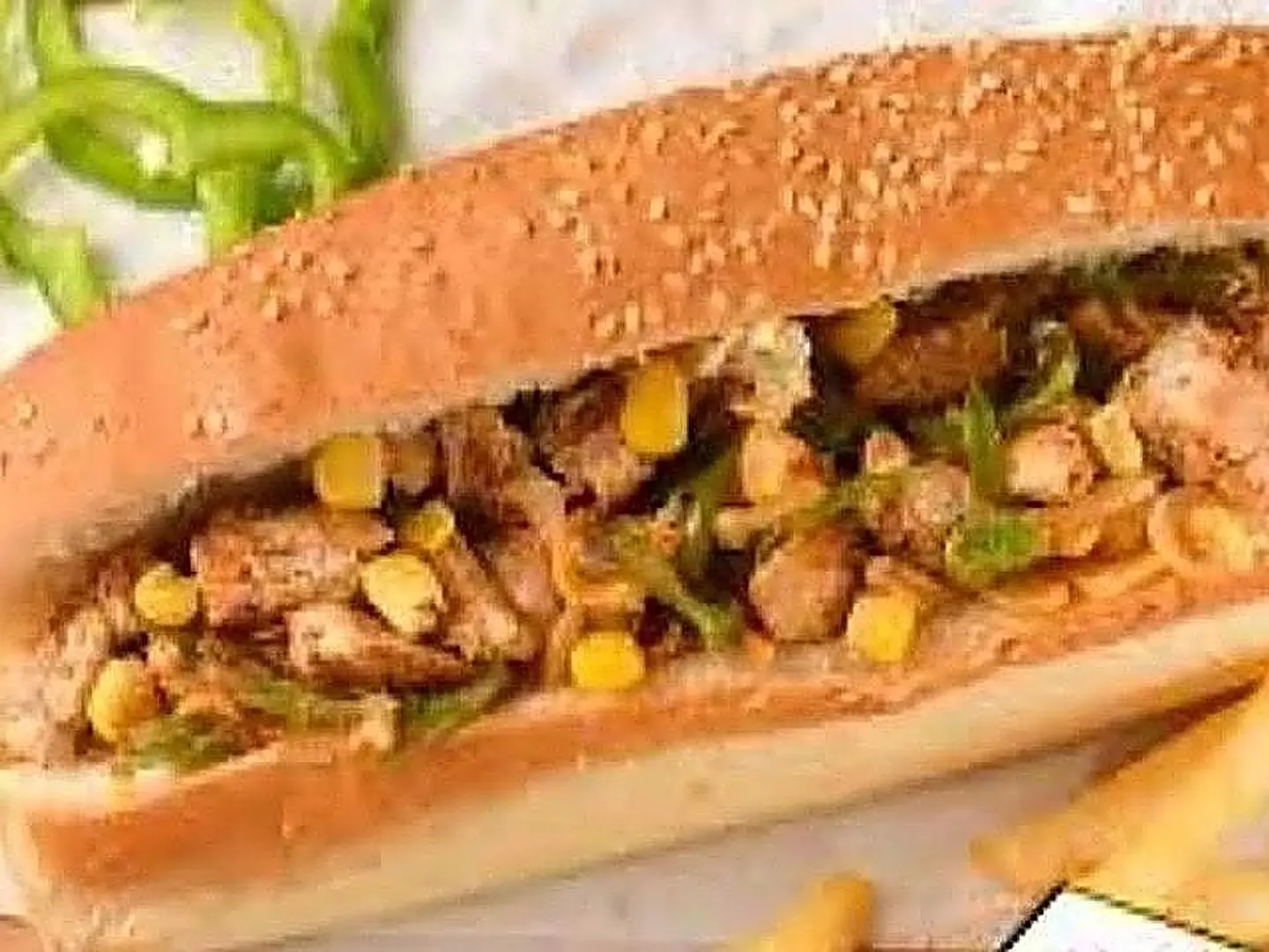 ساندويتش دجاج مكسيكي