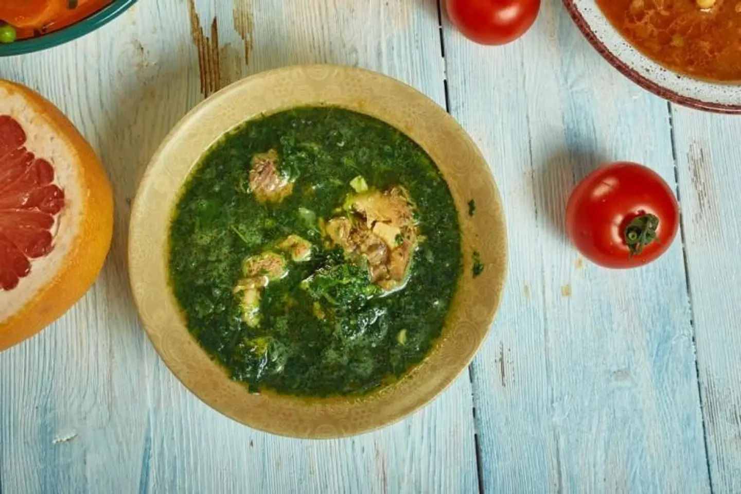 Mulukhiyah Tagine With Beef