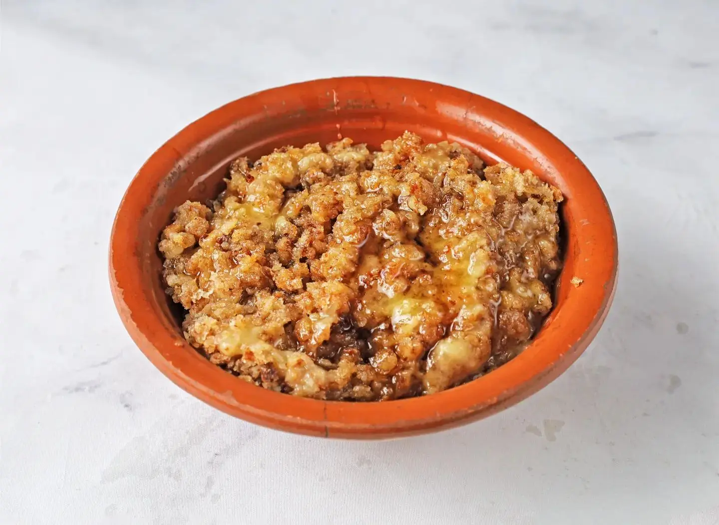 Fatteh With Dates And Cream