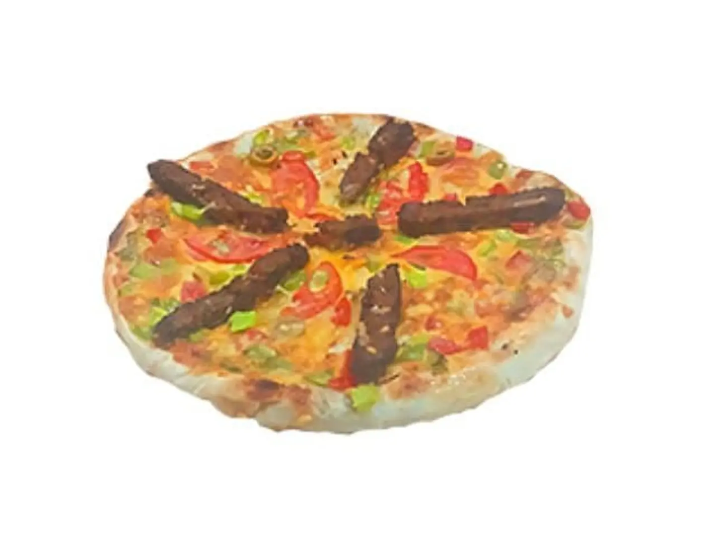 فطيرة برجر لحم بلدى كبير