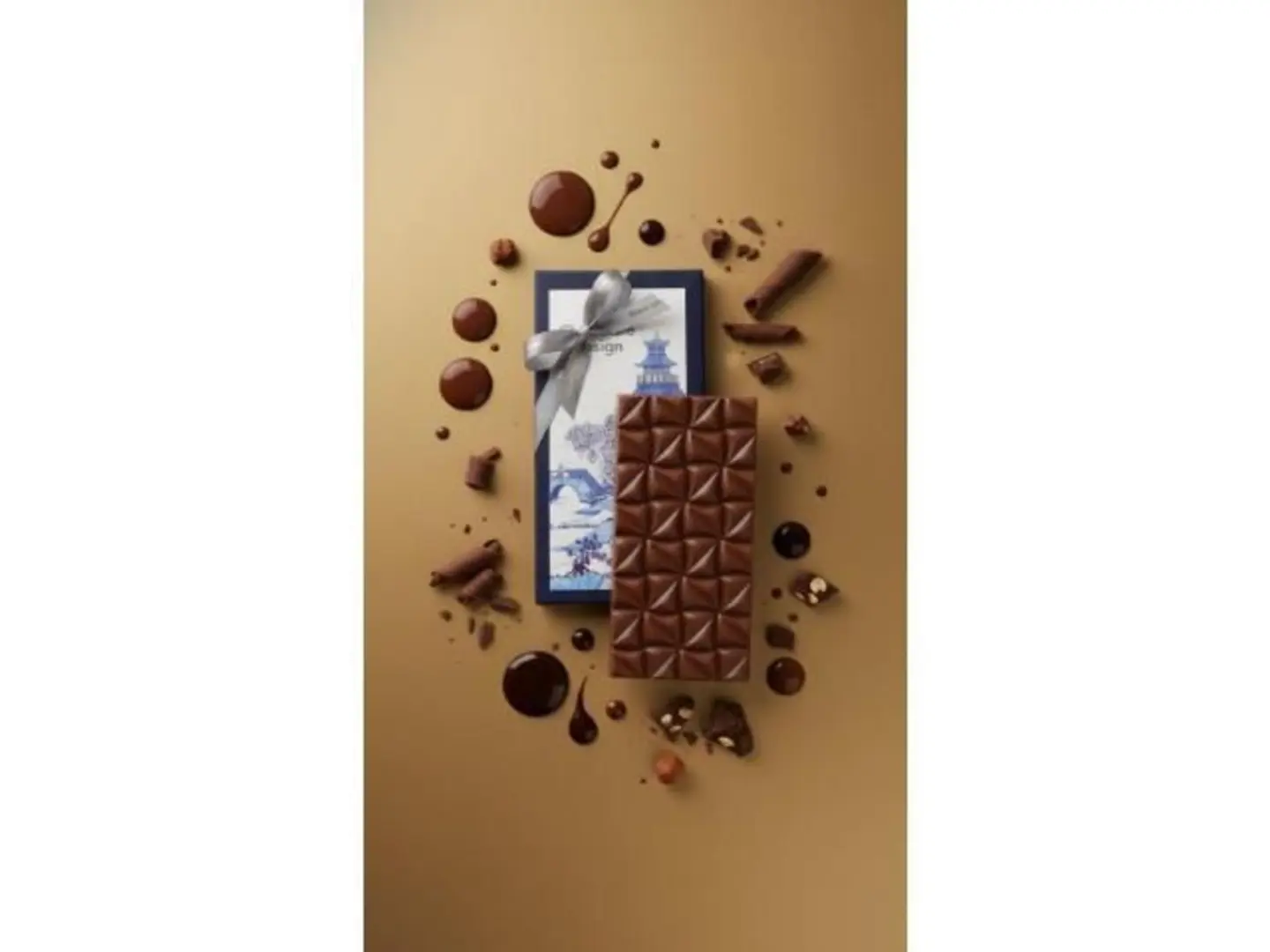 Blue Chocolate Bars 100g