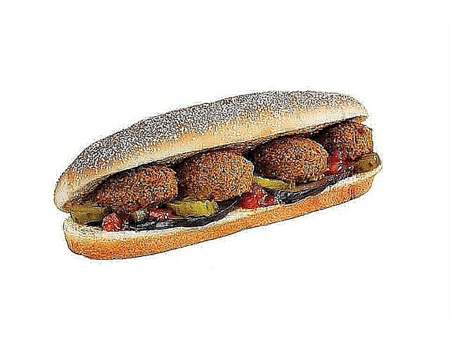 فلافل شاميه صامولي