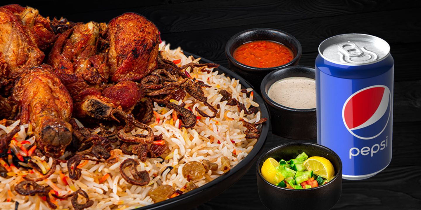 Half Chickens Muqalgal Meal