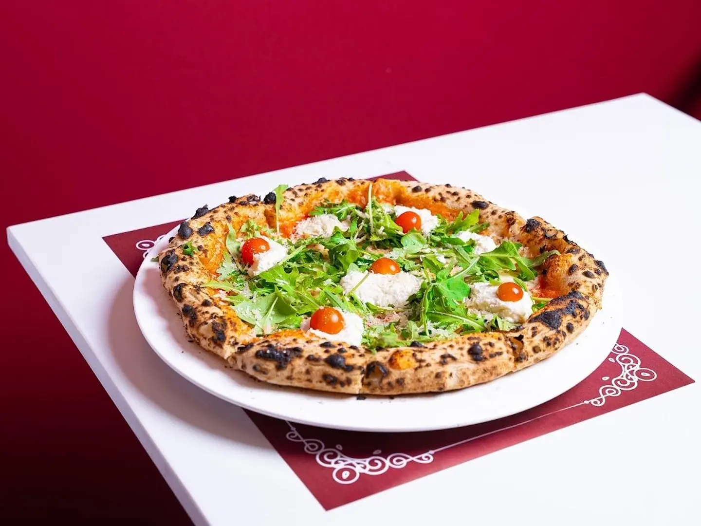 Stracciatella Pizza