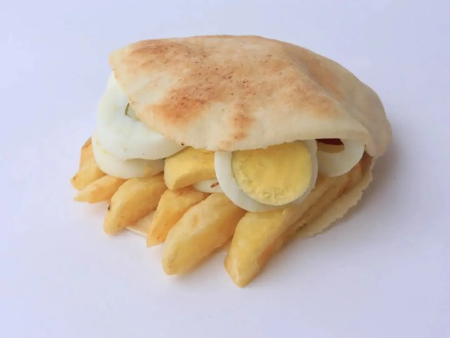 بطاطا مع البيض