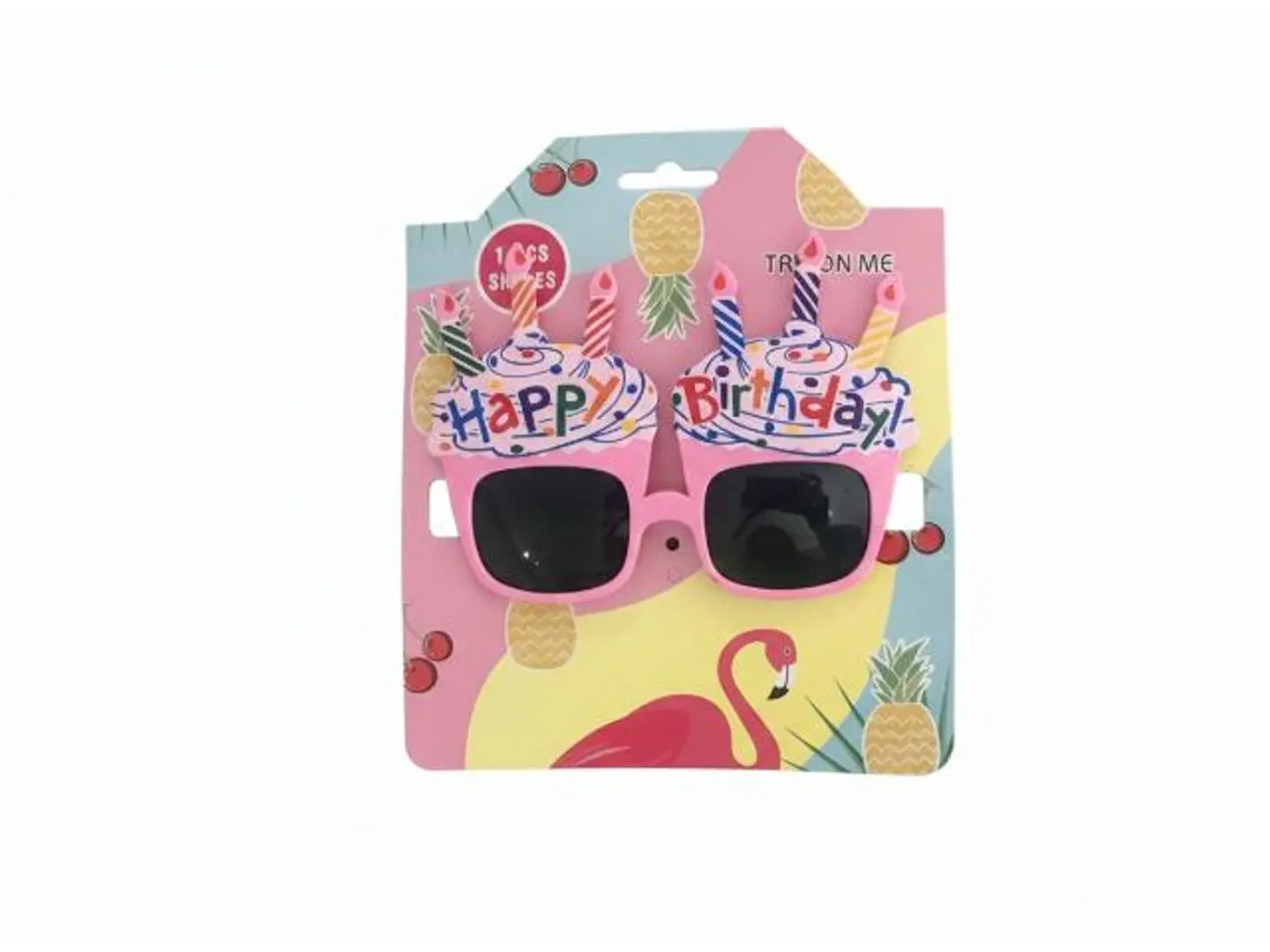 Pink Cupcake Glasses