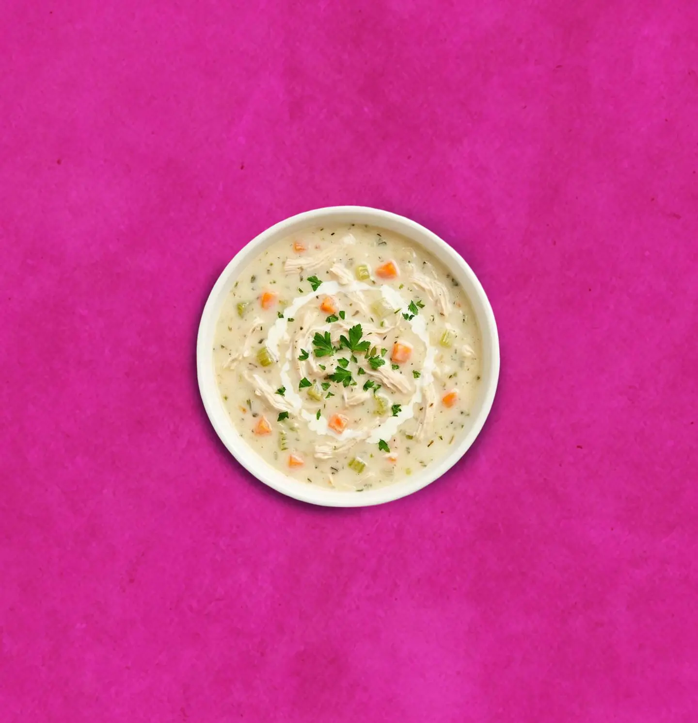 شوربة كريمة دجاج