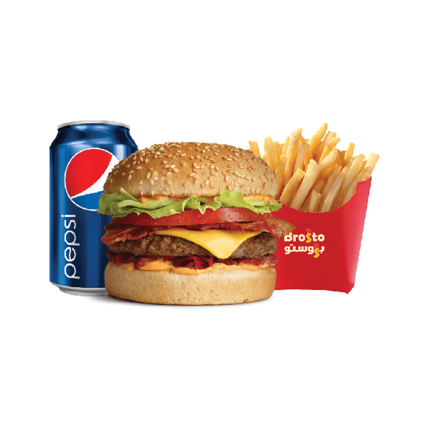 وجبة برجر سموكي